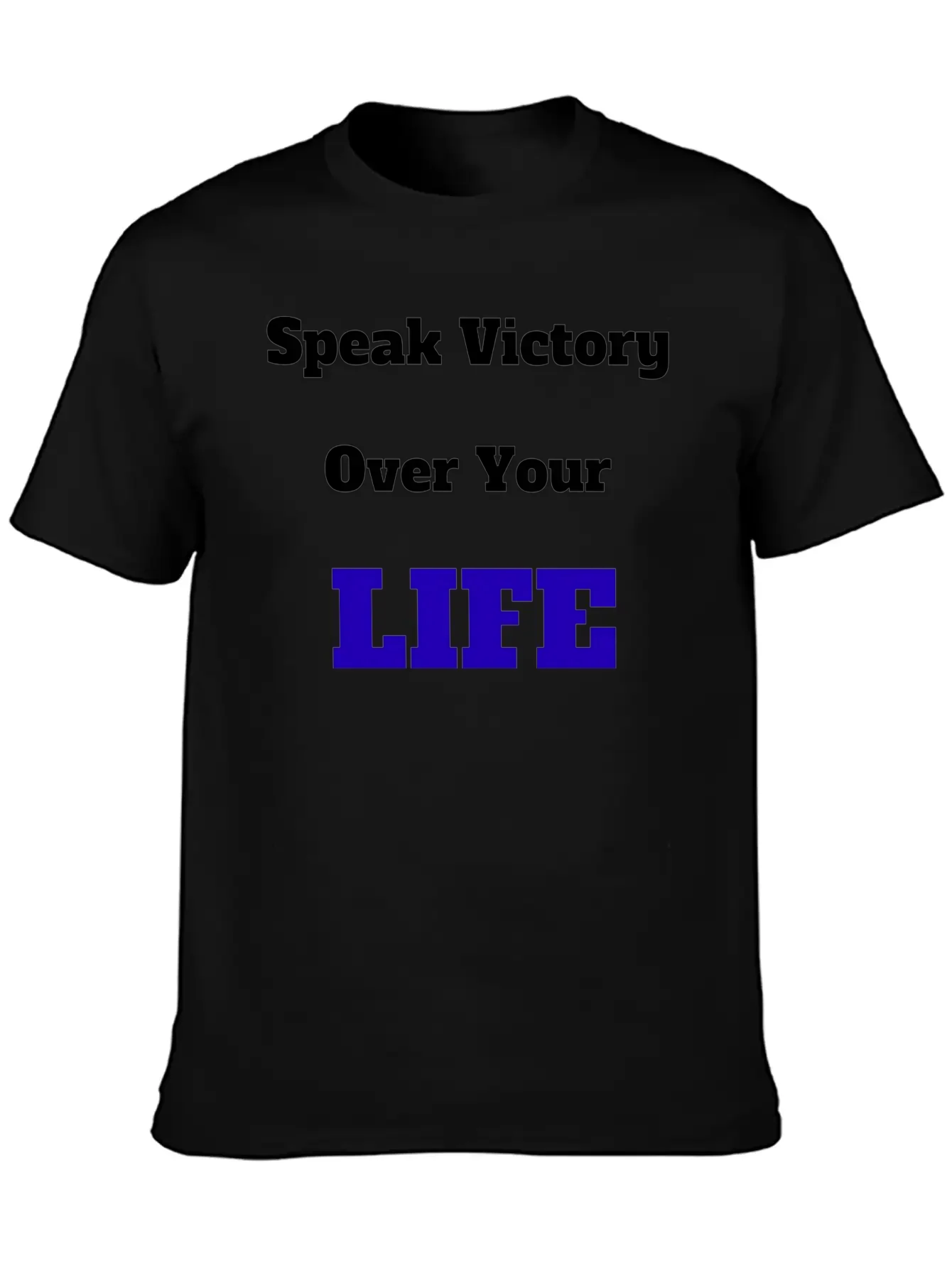 Speak Victory Basic Graphic T-Shirt ¨C Daily Comfort In Soft Cotton