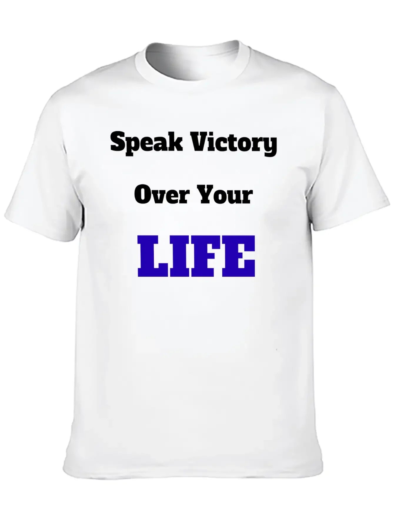 Speak Victory Basic Graphic T-Shirt ¨C Daily Comfort In Soft Cotton