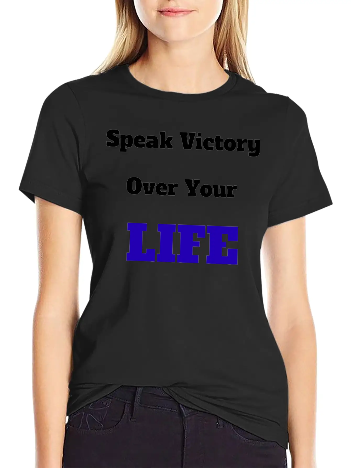 Speak Victory Basic Graphic T-Shirt ¨C Daily Comfort In Soft Cotton