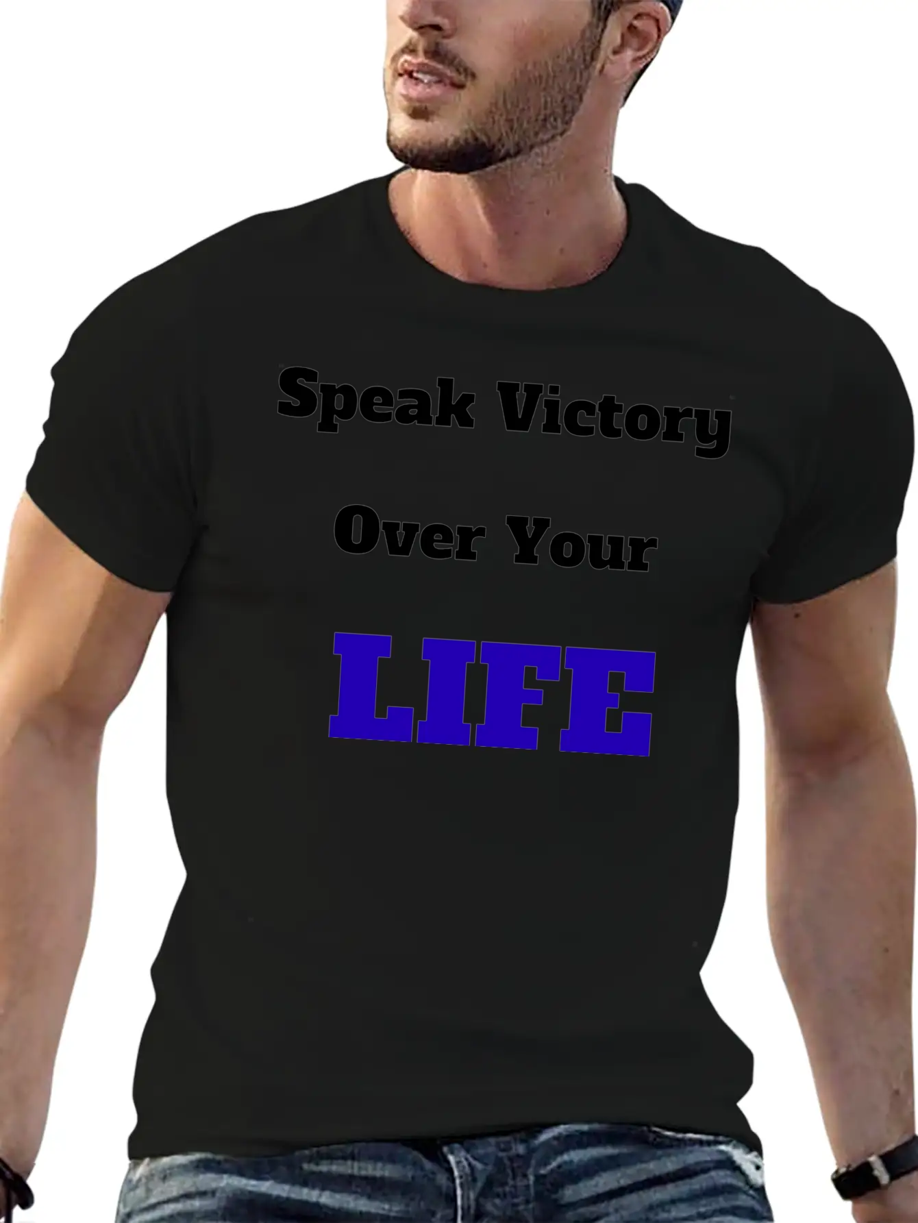 Speak Victory Basic Graphic T-Shirt ¨C Daily Comfort In Soft Cotton