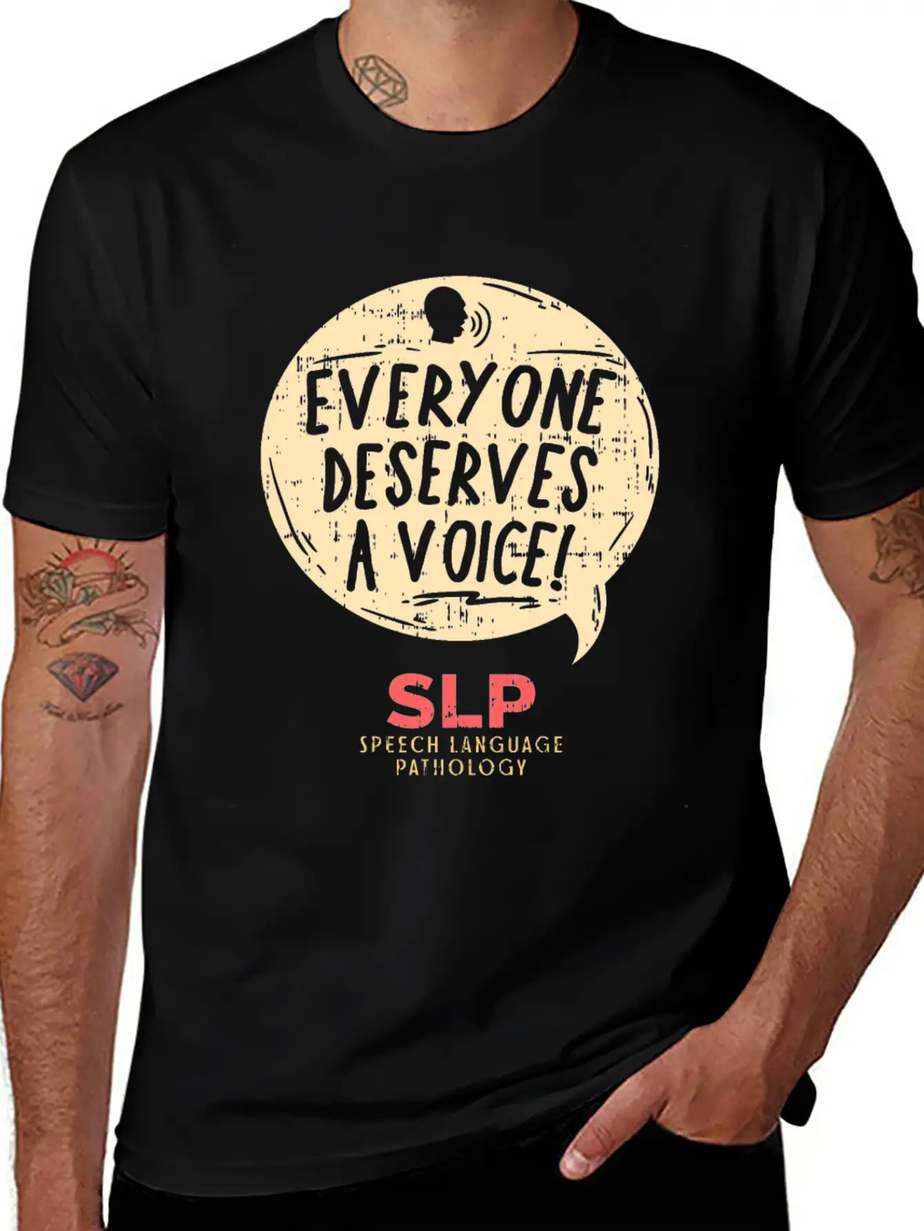 Speech Language Pathologist Essential Cotton Tee For Daily Outfits ¨C Unisex Style