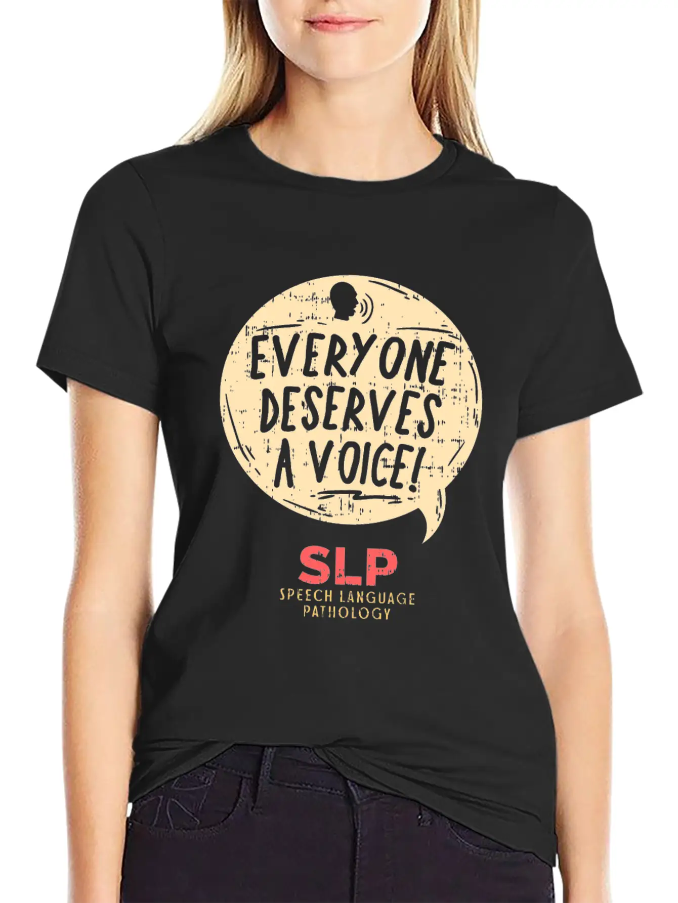 Speech Language Pathologist Essential Cotton Tee For Daily Outfits ¨C Unisex Style