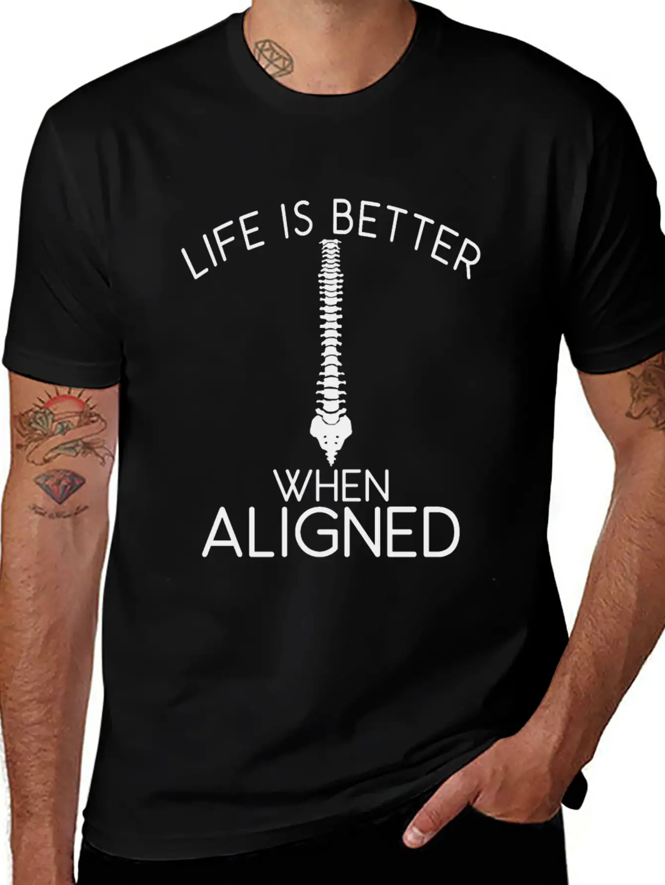 Spine Back Surgery Therapy Soft Cotton Short Sleeve Tee ¨C Unisex Wardrobe Staple
