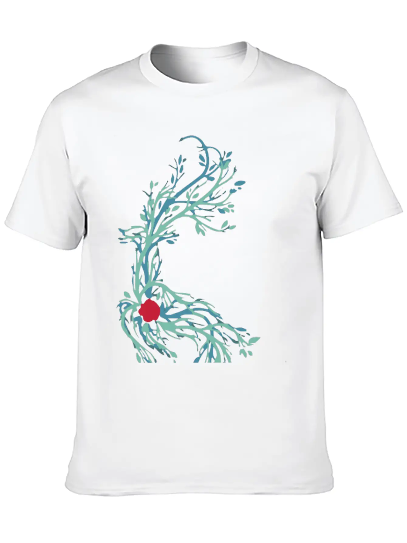 Spirit Vines Basic Graphic T-Shirt ¨C Daily Comfort In Soft Cotton