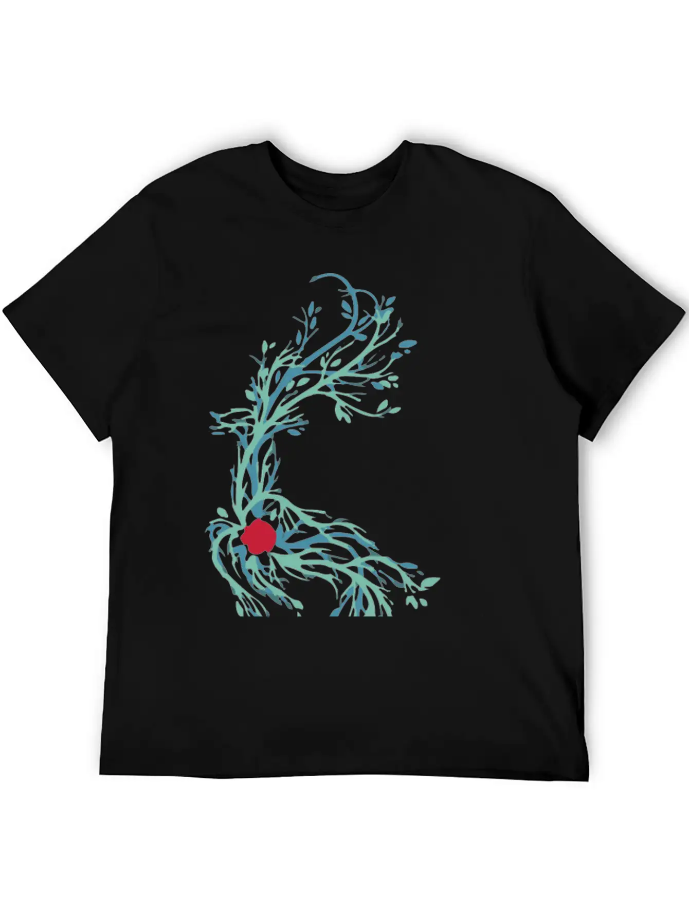 Spirit Vines Basic Graphic T-Shirt ¨C Daily Comfort In Soft Cotton