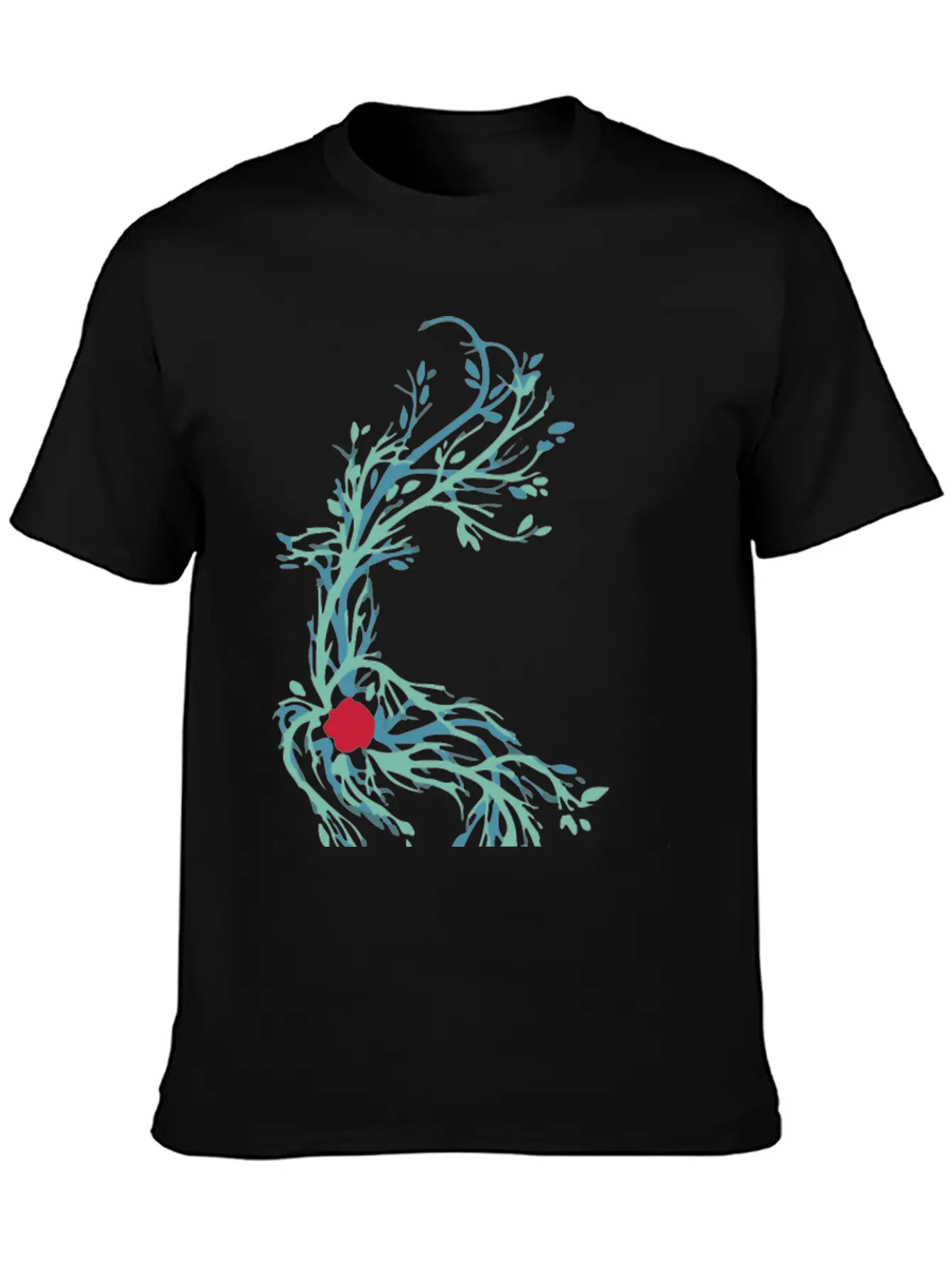Spirit Vines Basic Graphic T-Shirt ¨C Daily Comfort In Soft Cotton