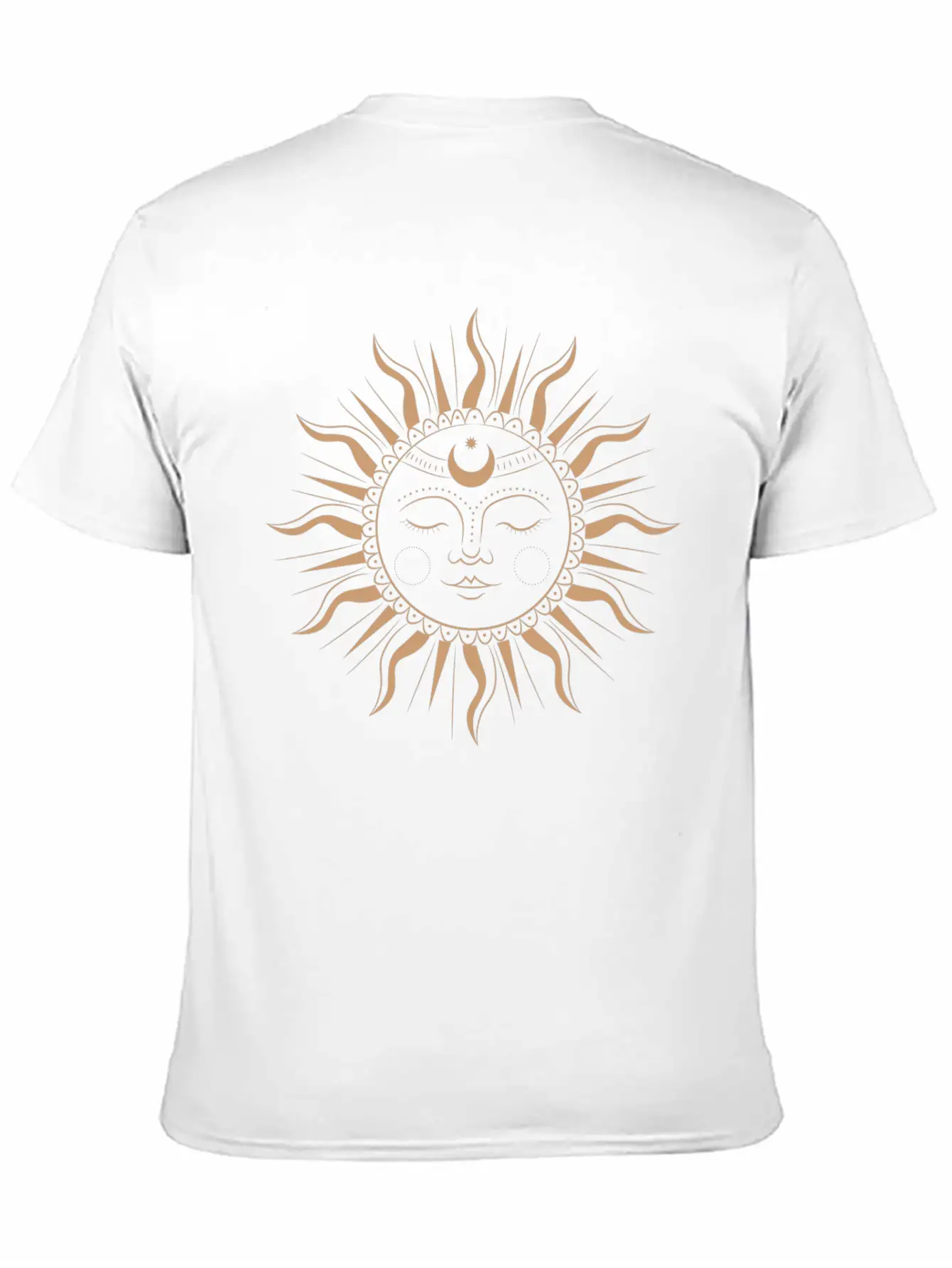 Spiritual Sun Basic Graphic T-Shirt ¨C Daily Comfort In Soft Cotton
