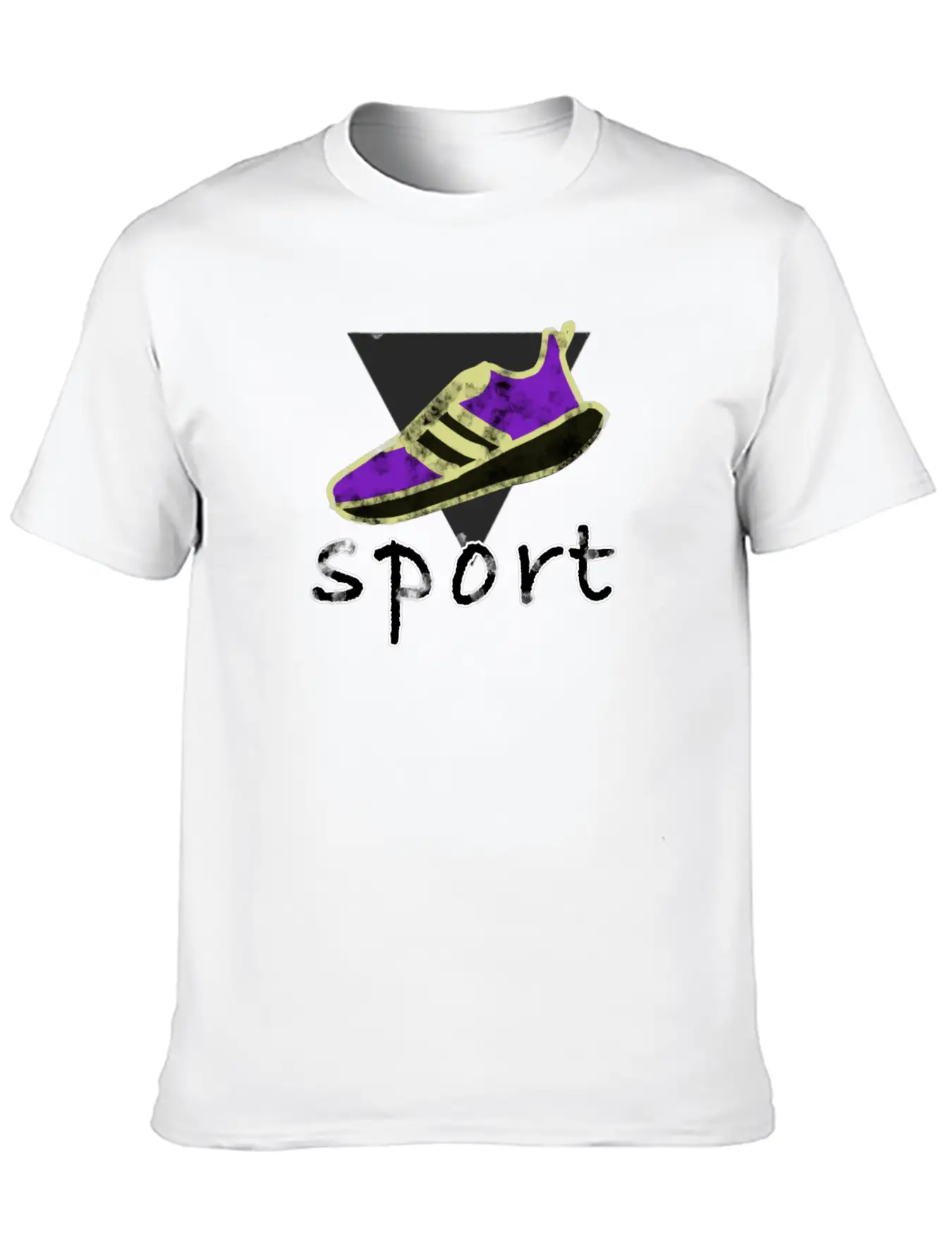 Sport Shoe Running Basic Graphic T-Shirt ¨C Daily Comfort In Soft Cotton