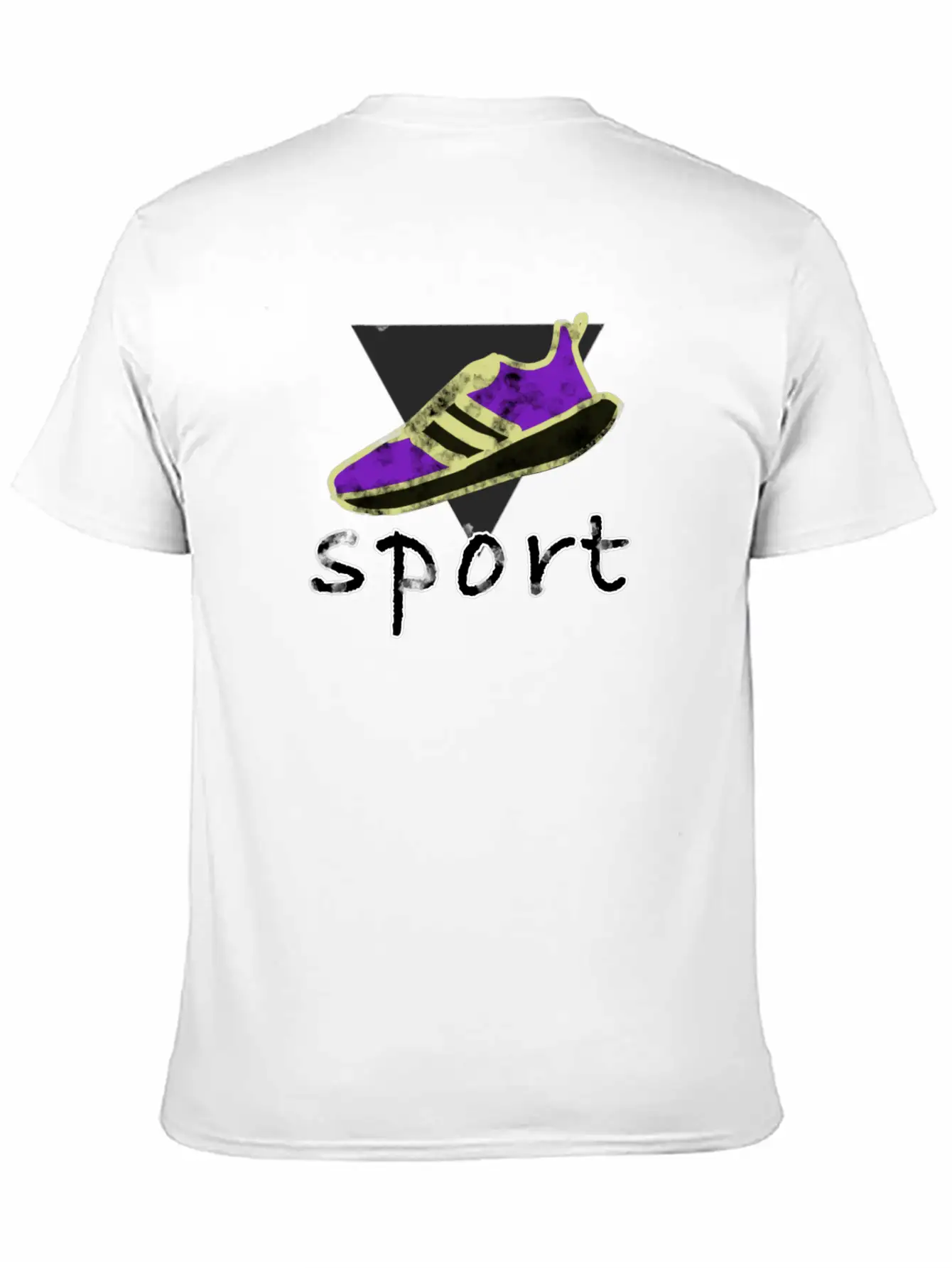 Sport Shoe Running Basic Graphic T-Shirt ¨C Daily Comfort In Soft Cotton