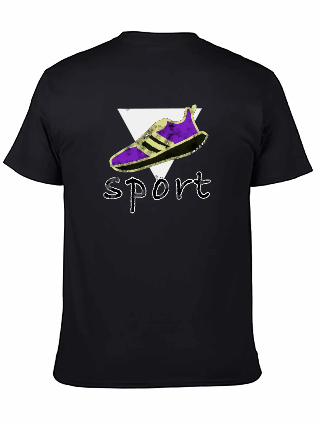 Sport Shoe Running Basic Graphic T-Shirt ¨C Daily Comfort In Soft Cotton