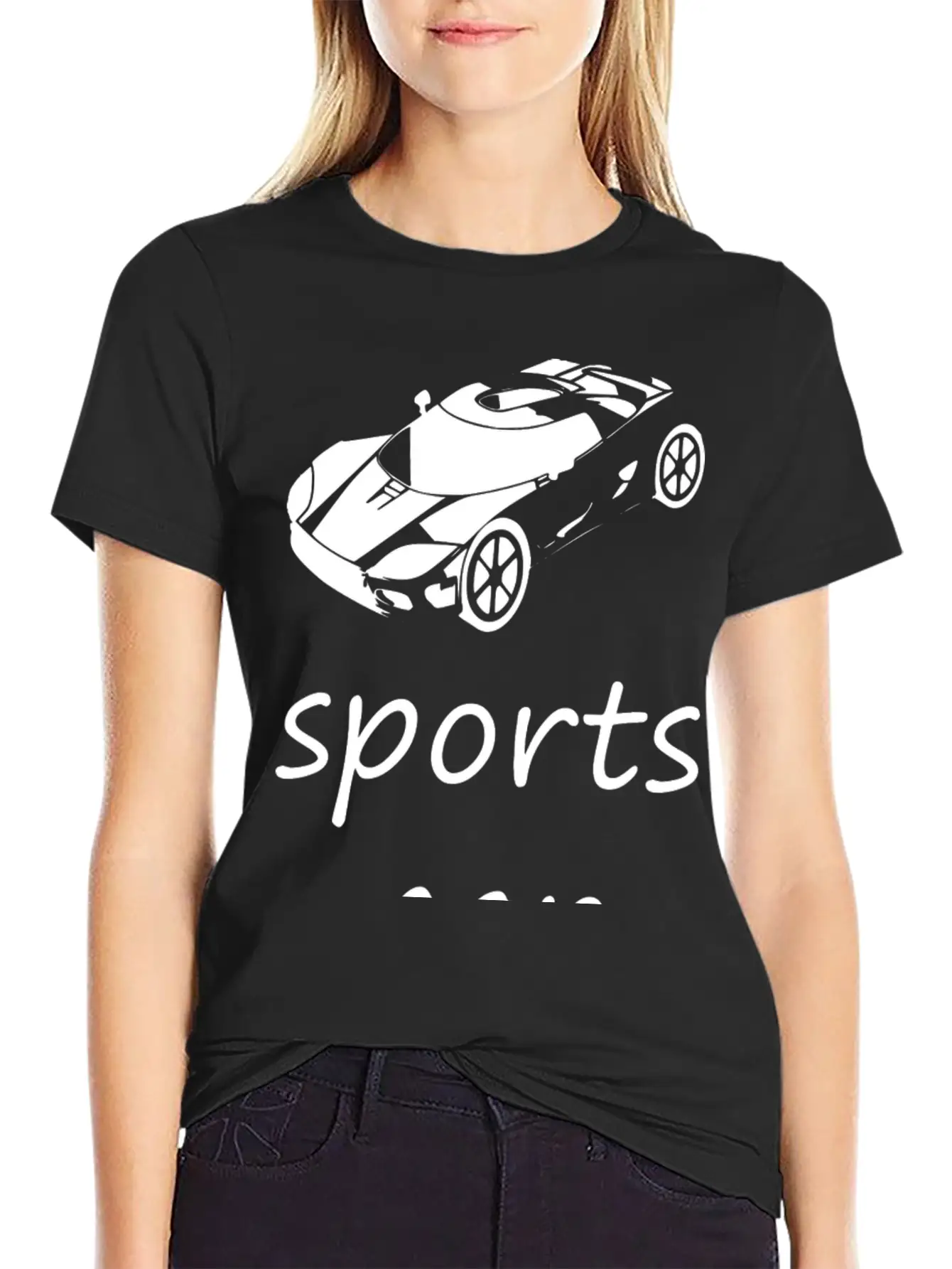 Sports Car Basic Graphic T-Shirt ¨C Daily Comfort In Soft Cotton