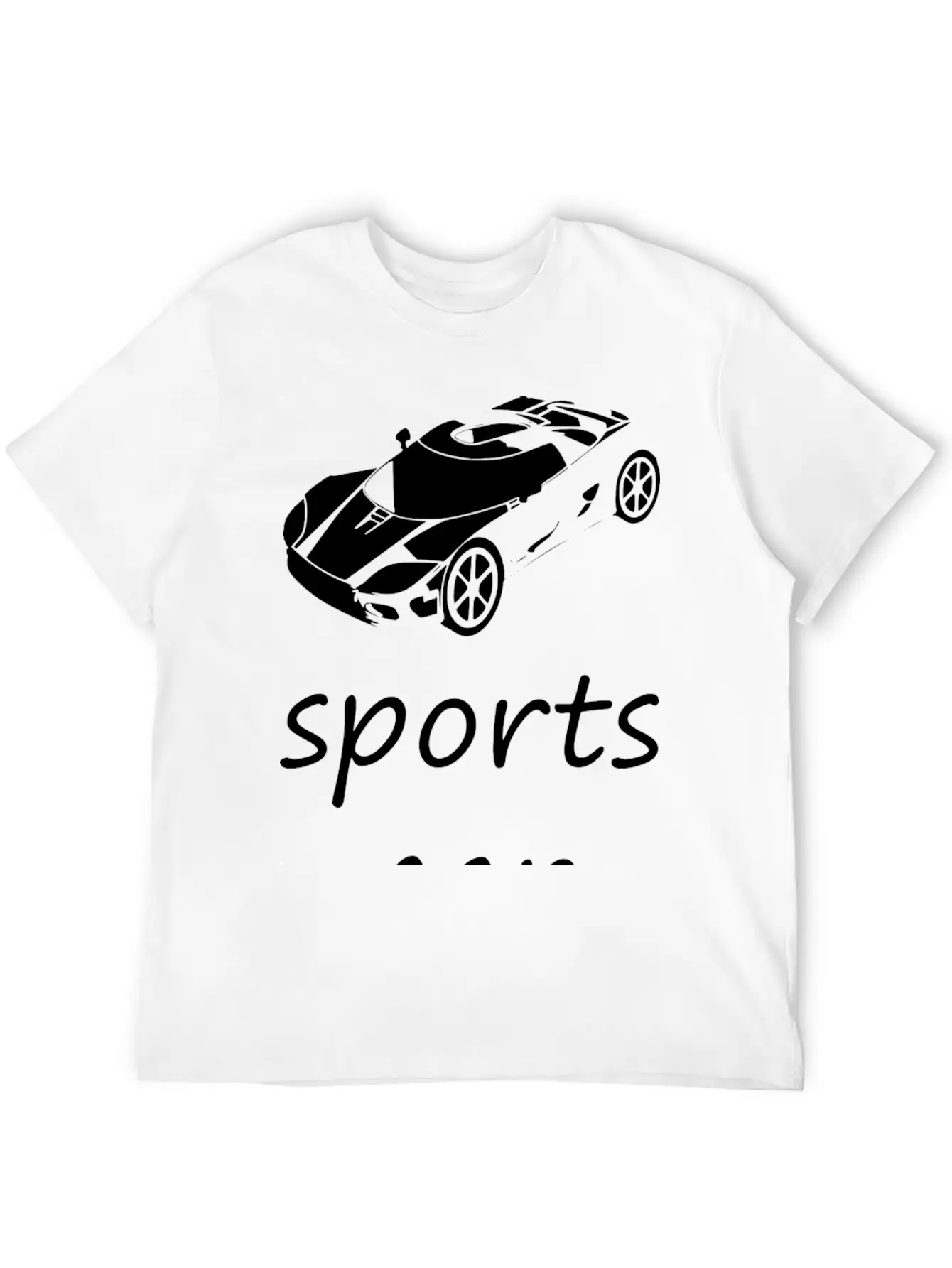 Sports Car Basic Graphic T-Shirt ¨C Daily Comfort In Soft Cotton