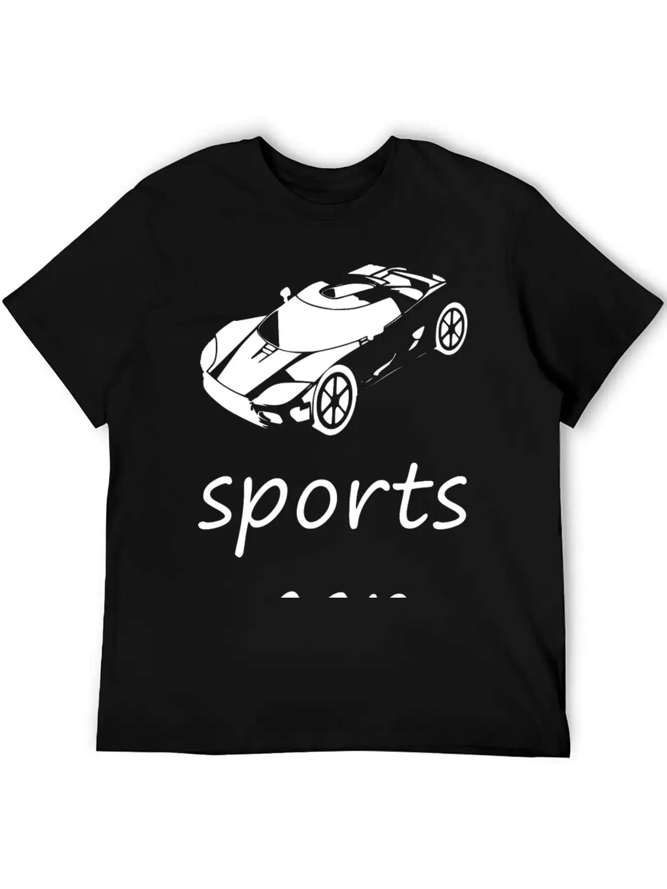 Sports Car Basic Graphic T-Shirt ¨C Daily Comfort In Soft Cotton