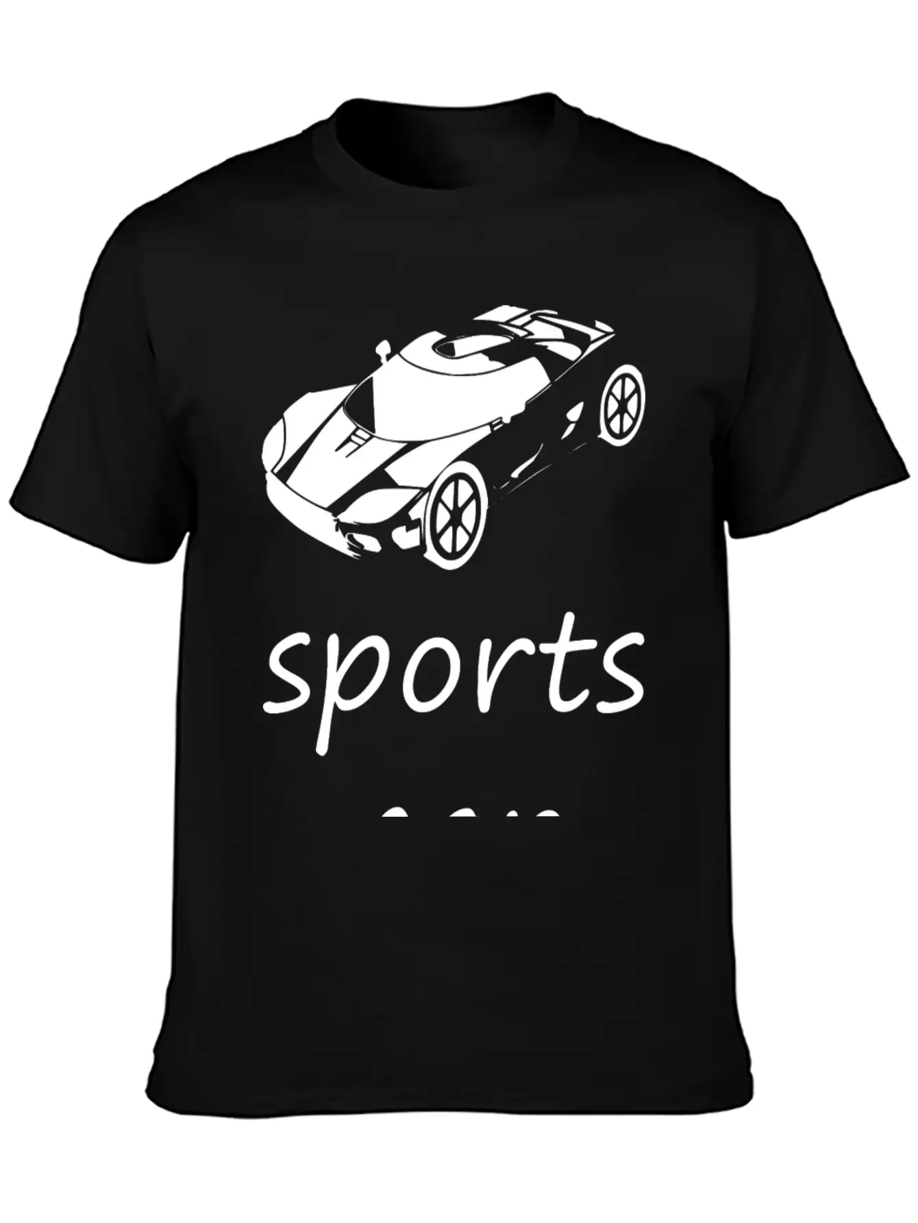 Sports Car Basic Graphic T-Shirt ¨C Daily Comfort In Soft Cotton