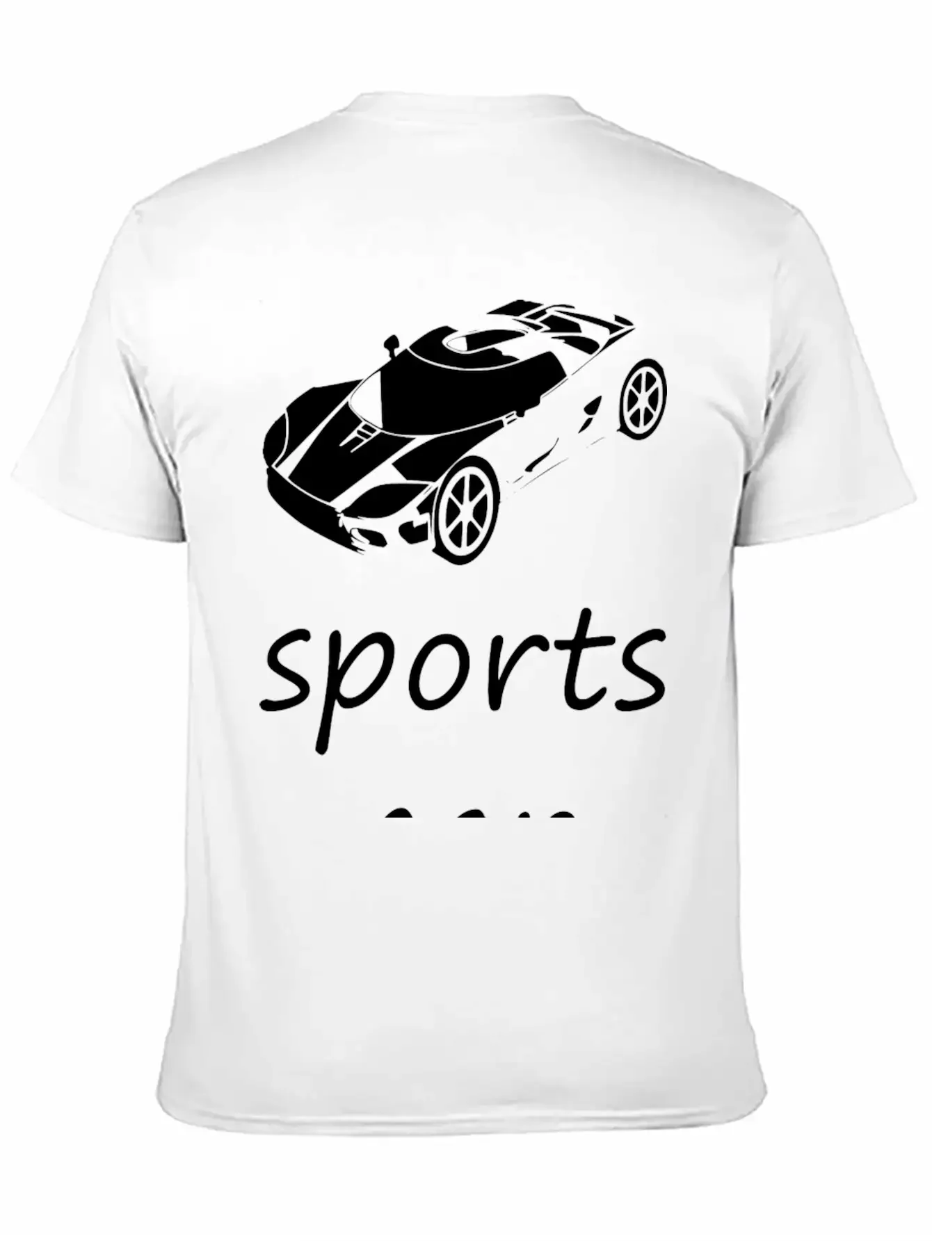 Sports Car Basic Graphic T-Shirt ¨C Daily Comfort In Soft Cotton