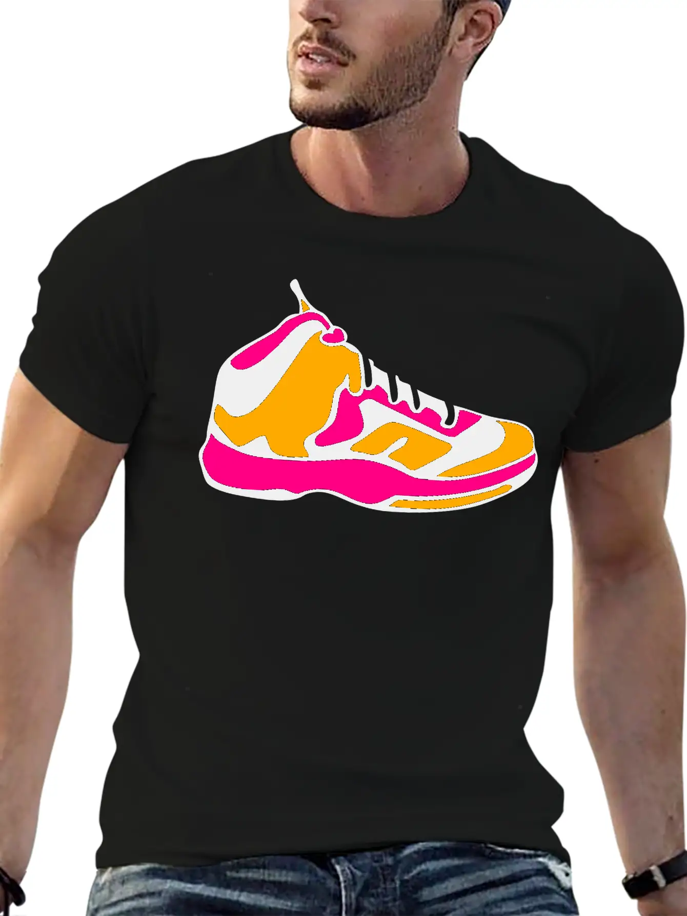 Sports Shoe 2 Soft Cotton Short Sleeve Tee ¨C Unisex Wardrobe Staple