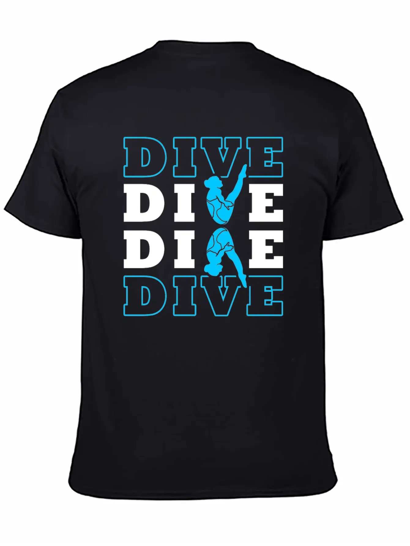 Springboard Diving Essential Cotton Tee For Daily Outfits ¨C Unisex Style