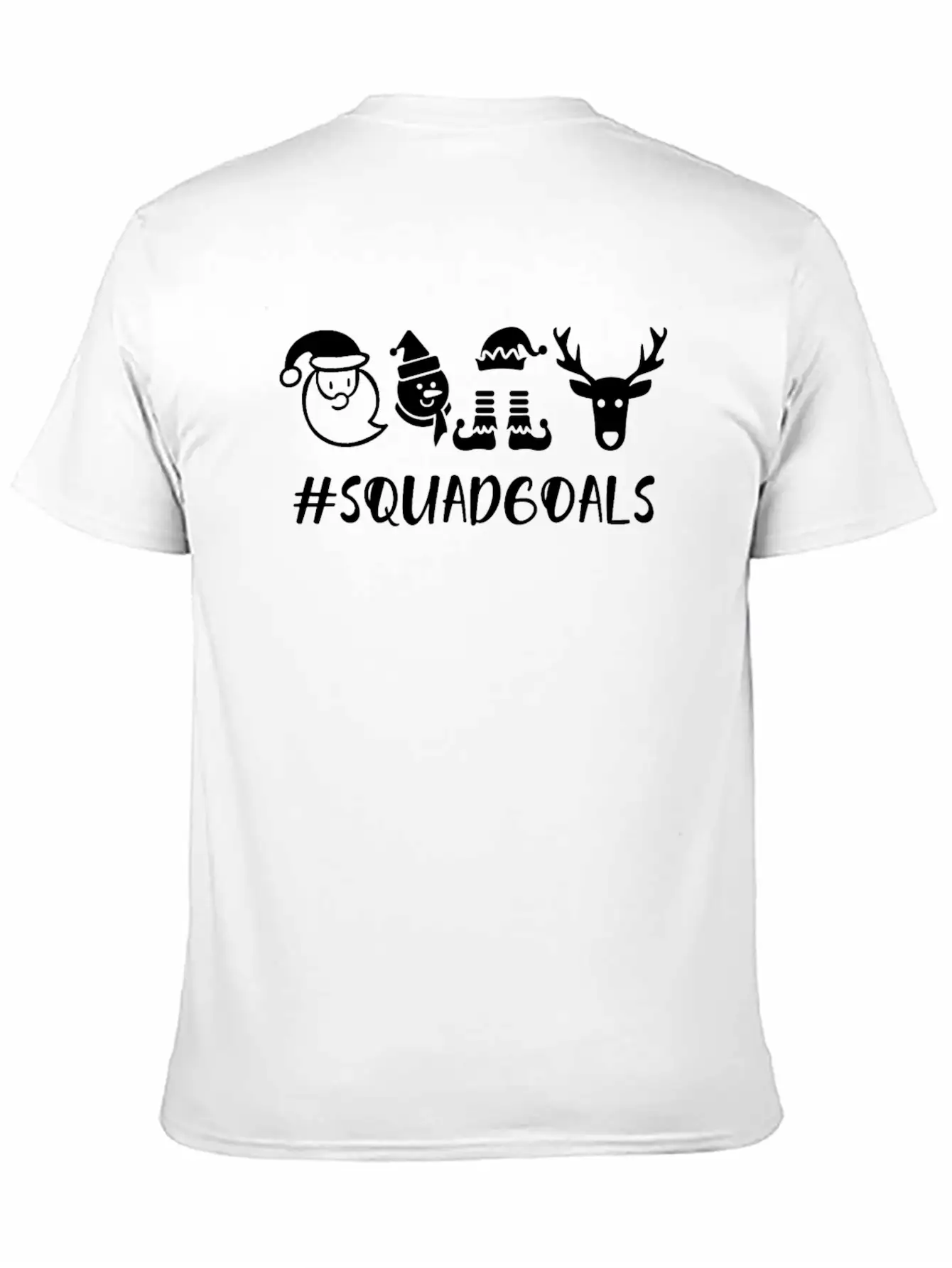 Squad Goal Funny Christmas Basic Graphic T-Shirt ¨C Daily Comfort In Soft Cotton
