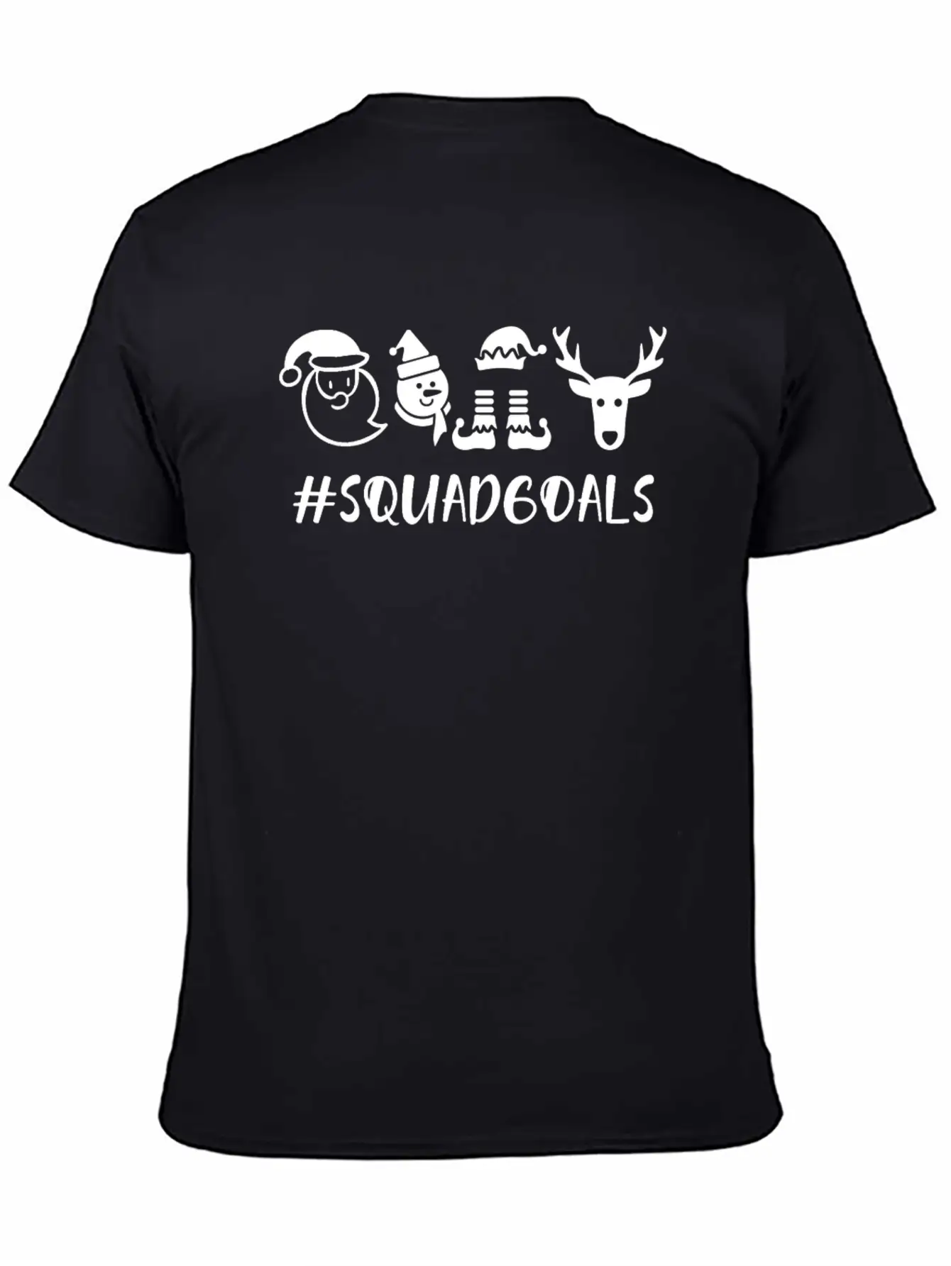 Squad Goal Funny Christmas Basic Graphic T-Shirt ¨C Daily Comfort In Soft Cotton