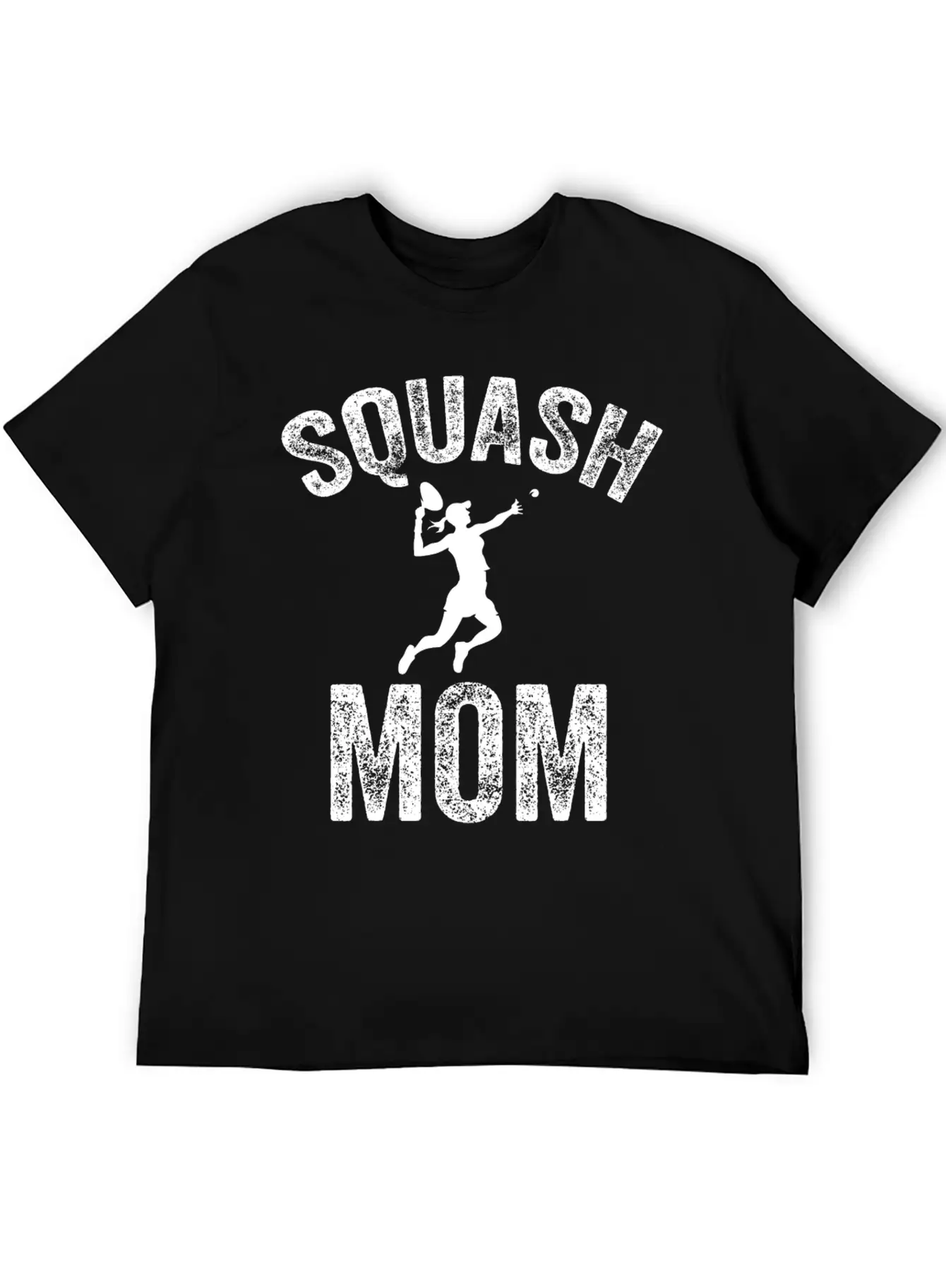 Squash Mom Squash Coach Tournament Essential Cotton Tee For Daily Outfits ¨C Unisex Style