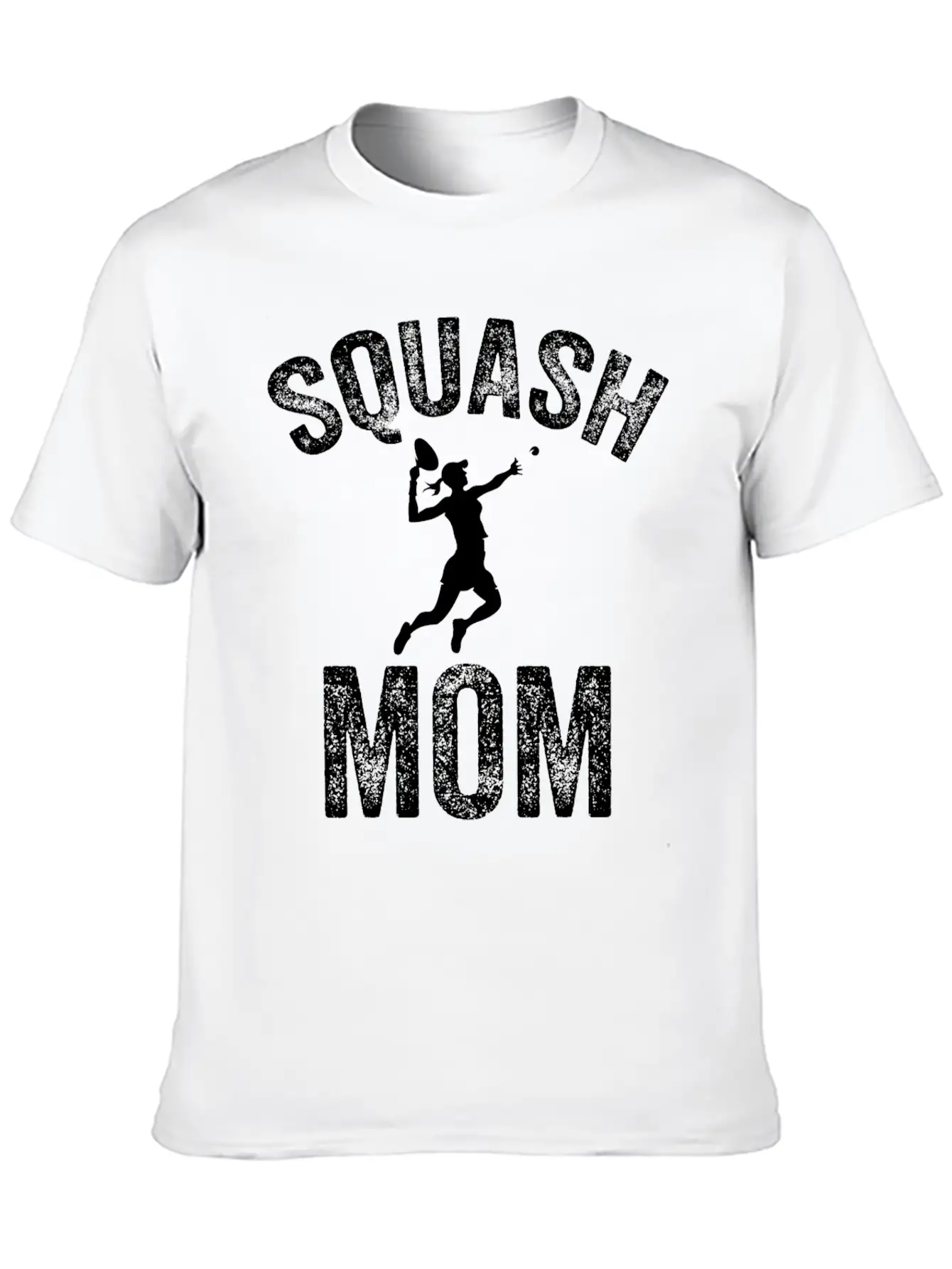 Squash Mom Squash Coach Tournament Essential Cotton Tee For Daily Outfits ¨C Unisex Style