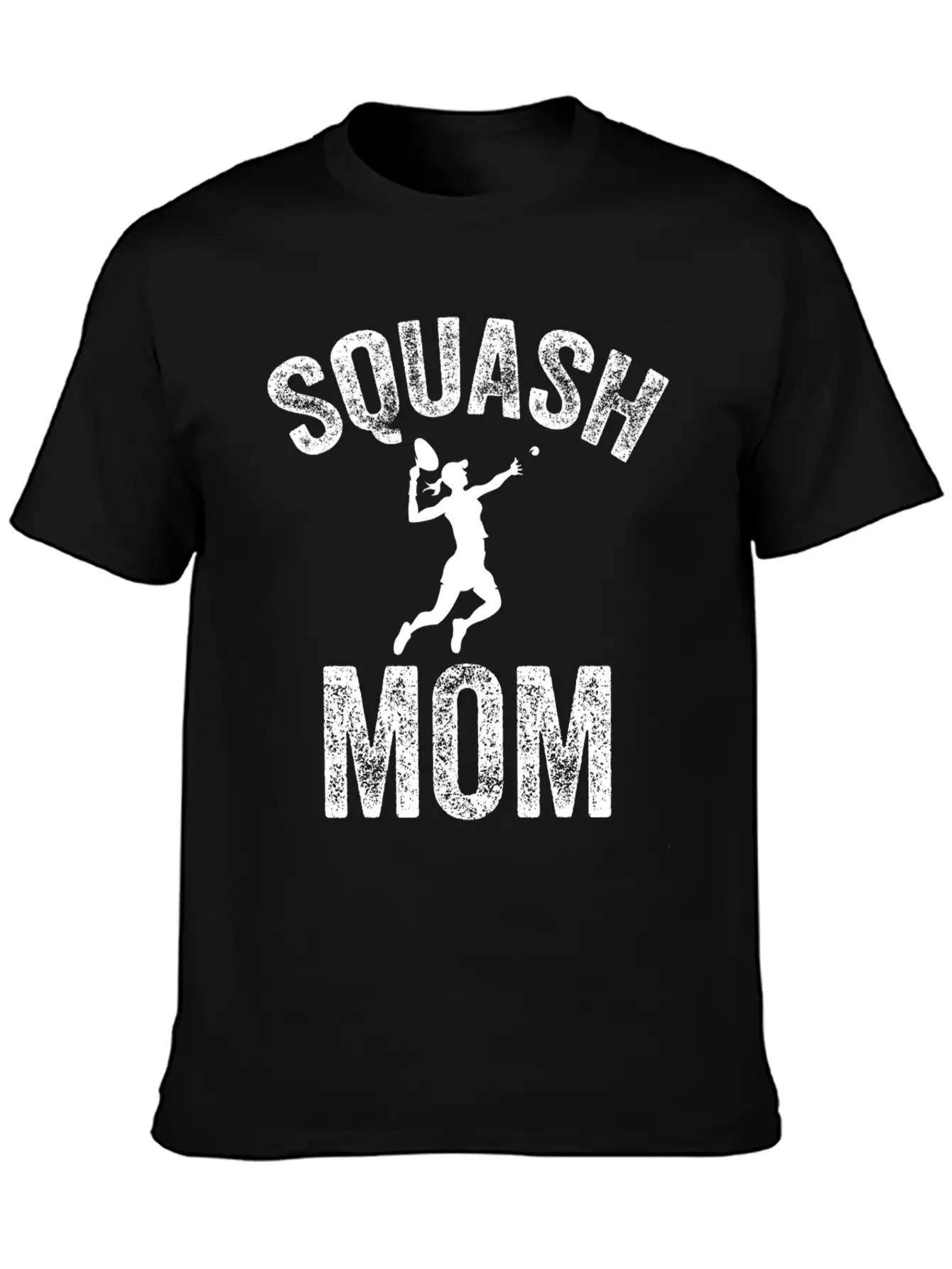 Squash Mom Squash Coach Tournament Essential Cotton Tee For Daily Outfits ¨C Unisex Style