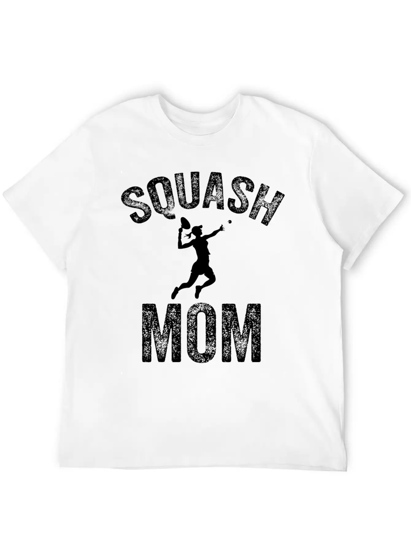 Squash Mom Squash Coach Tournament Essential Cotton Tee For Daily Outfits ¨C Unisex Style