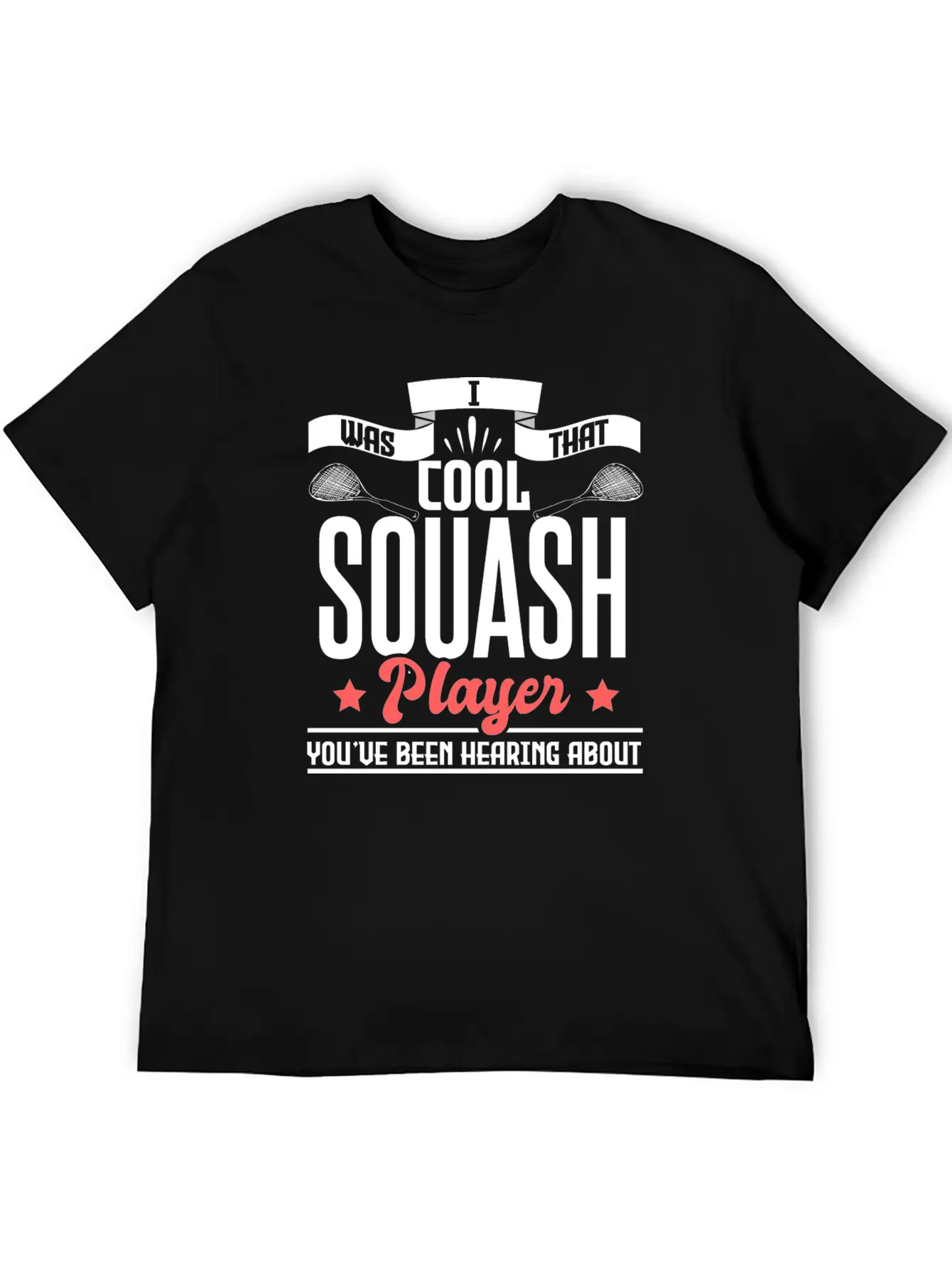 Squash Player Tournament Gift Idea Essential Cotton Tee For Daily Outfits ¨C Unisex Style