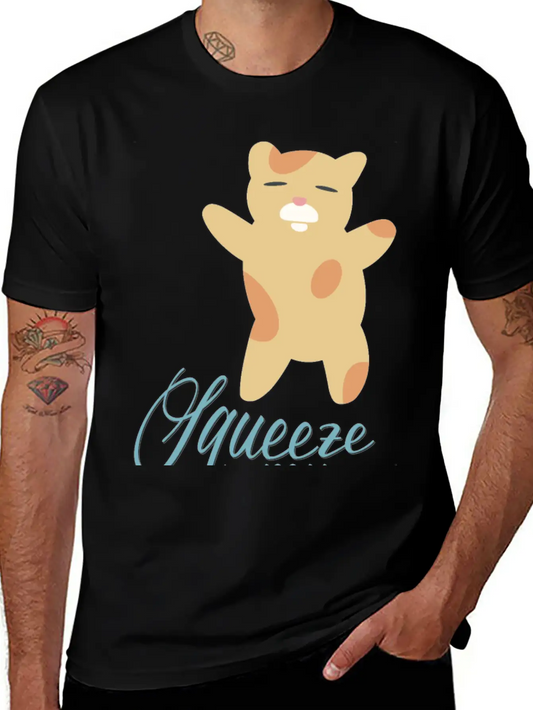 Squeeze My Body Essential Cotton Tee For Daily Outfits ¨C Unisex Style