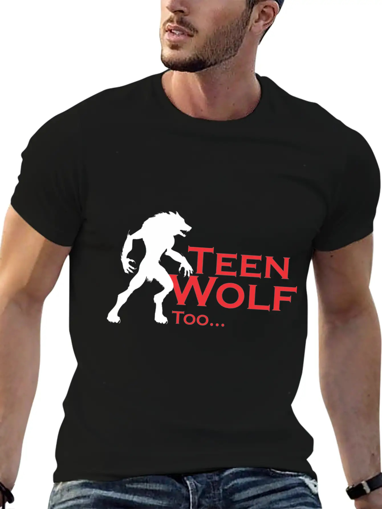 Stand Wolf Basic Graphic T-Shirt ¨C Daily Comfort In Soft Cotton