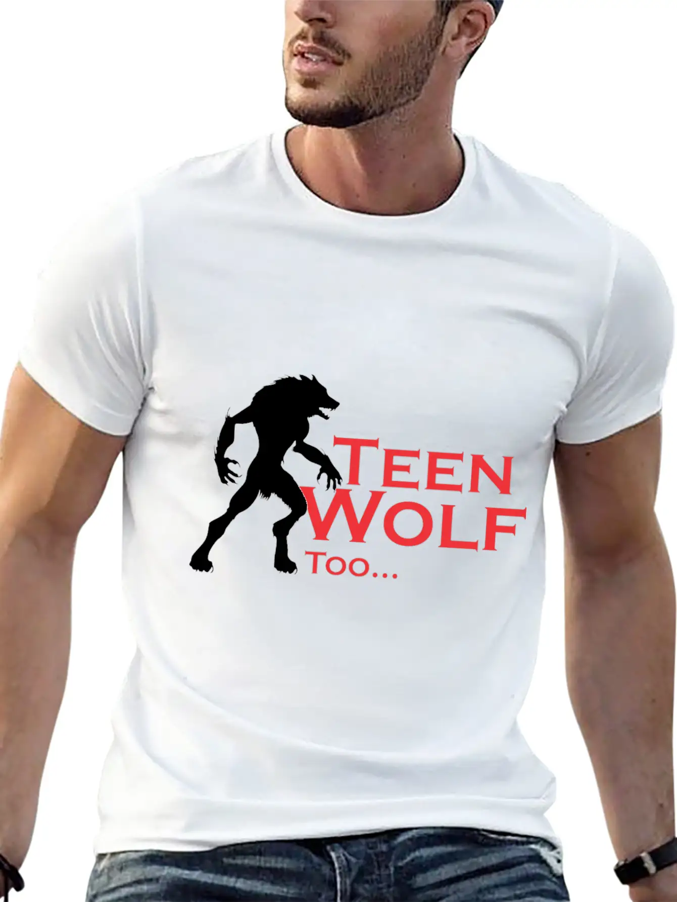 Stand Wolf Basic Graphic T-Shirt ¨C Daily Comfort In Soft Cotton