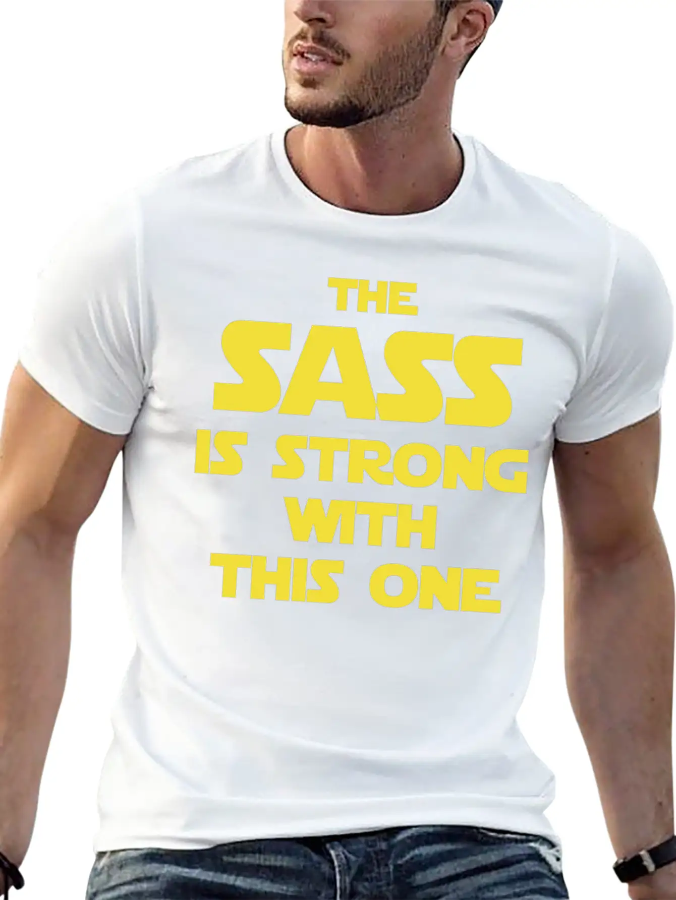 Star Wars - The Sass Is Strong Star Wars Basic Graphic T-Shirt ¨C Daily Comfort In Soft Cotton