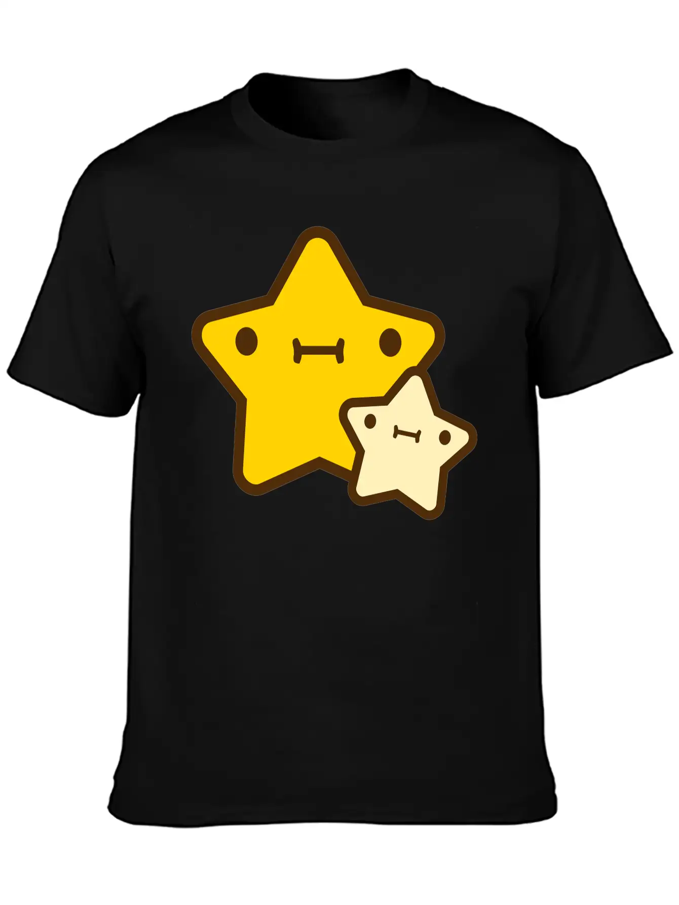 Star With Kid Essential Cotton Tee For Daily Outfits ¨C Unisex Style