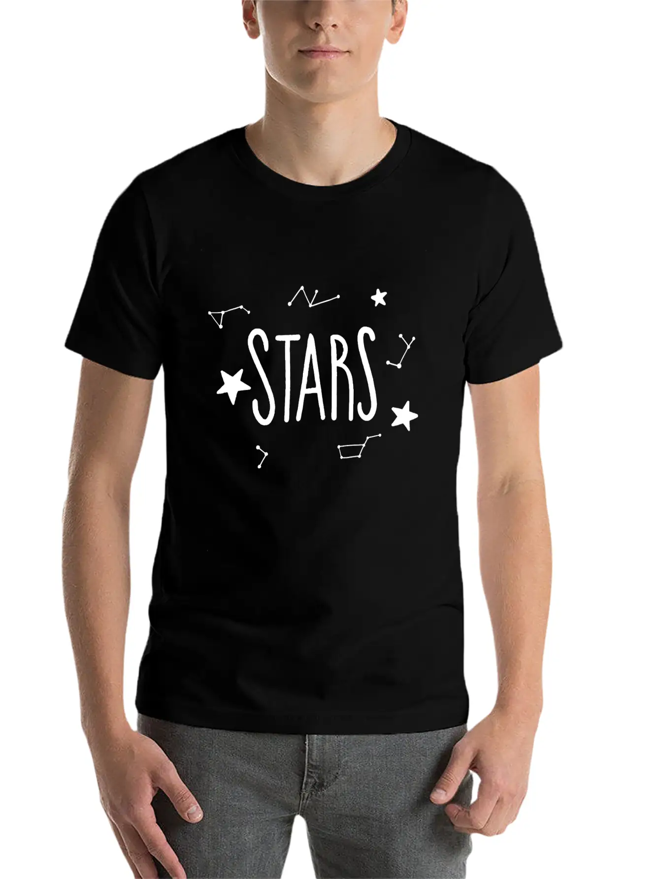 Star Zodiac Style Essential Cotton Tee For Daily Outfits ¨C Unisex Style