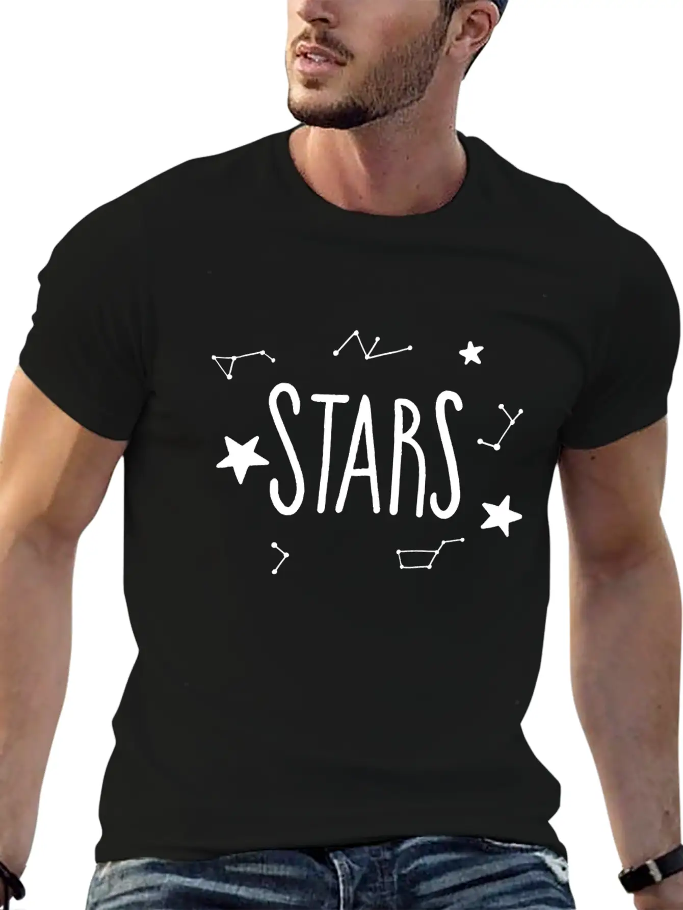 Star Zodiac Style Essential Cotton Tee For Daily Outfits ¨C Unisex Style