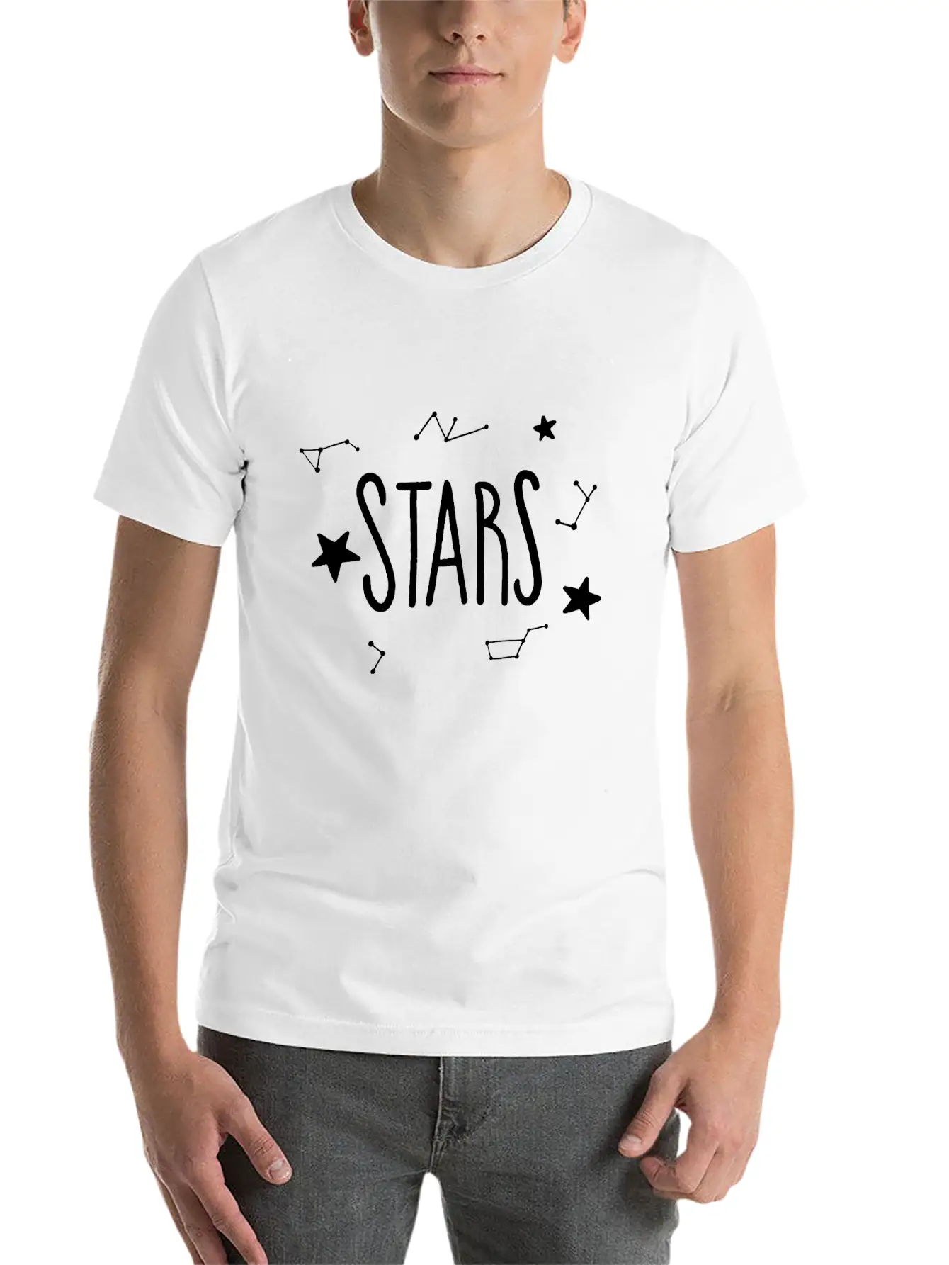 Star Zodiac Style Essential Cotton Tee For Daily Outfits ¨C Unisex Style