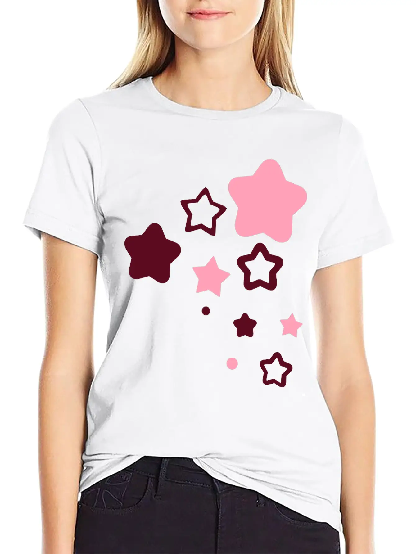 Stars Flowers Love Live Sun Fun Soft Cotton Short Sleeve Tee ¨C Unisex Wardrobe Staple
