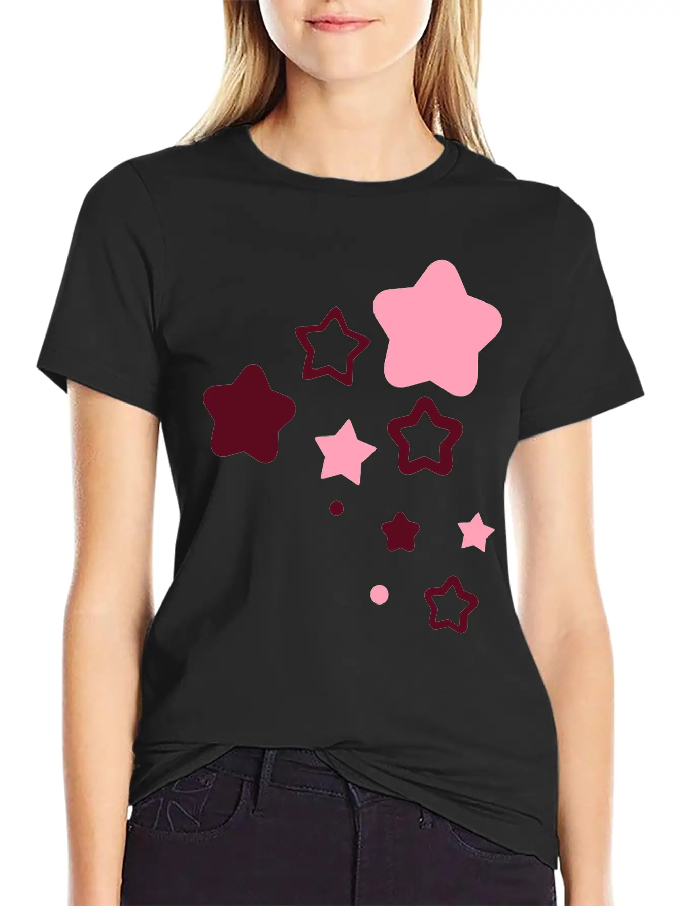 Stars Flowers Love Live Sun Fun Soft Cotton Short Sleeve Tee ¨C Unisex Wardrobe Staple