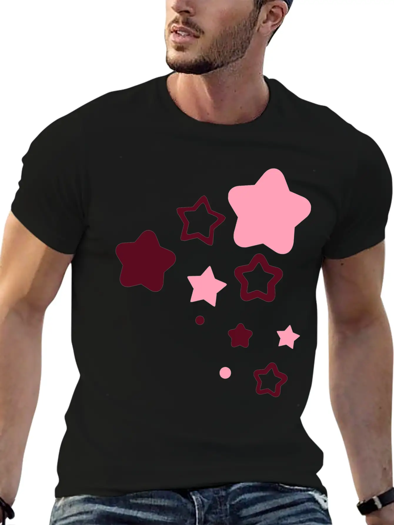 Stars Flowers Love Live Sun Fun Soft Cotton Short Sleeve Tee ¨C Unisex Wardrobe Staple