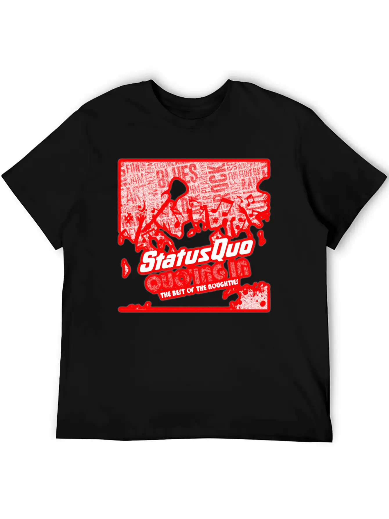 Status Quo Announce New Album Quo Ing In The Best Essential Cotton Tee For Daily Outfits ¨C Unisex Style