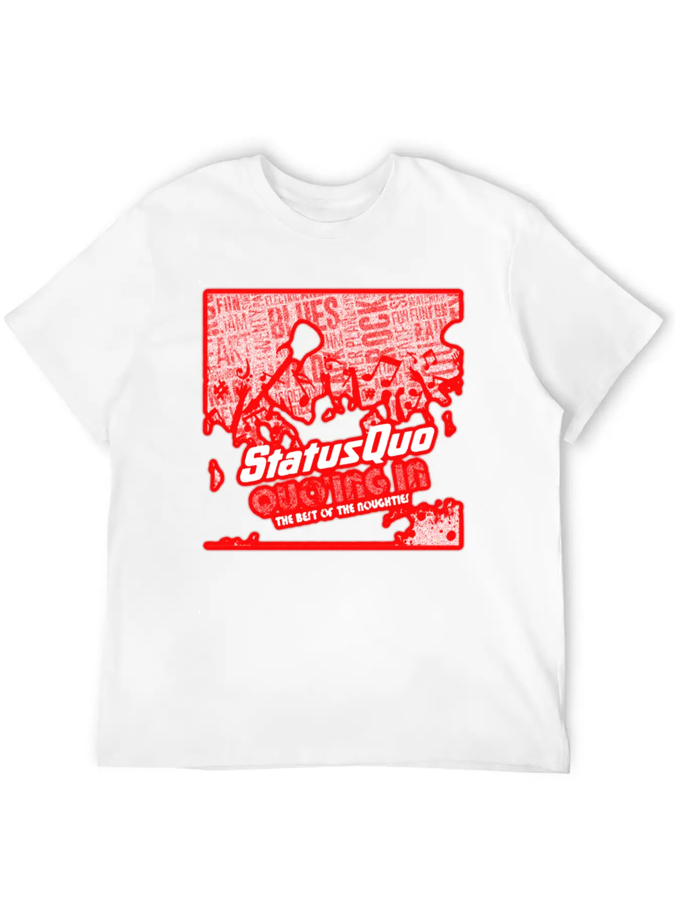 Status Quo Announce New Album Quo Ing In The Best Essential Cotton Tee For Daily Outfits ¨C Unisex Style