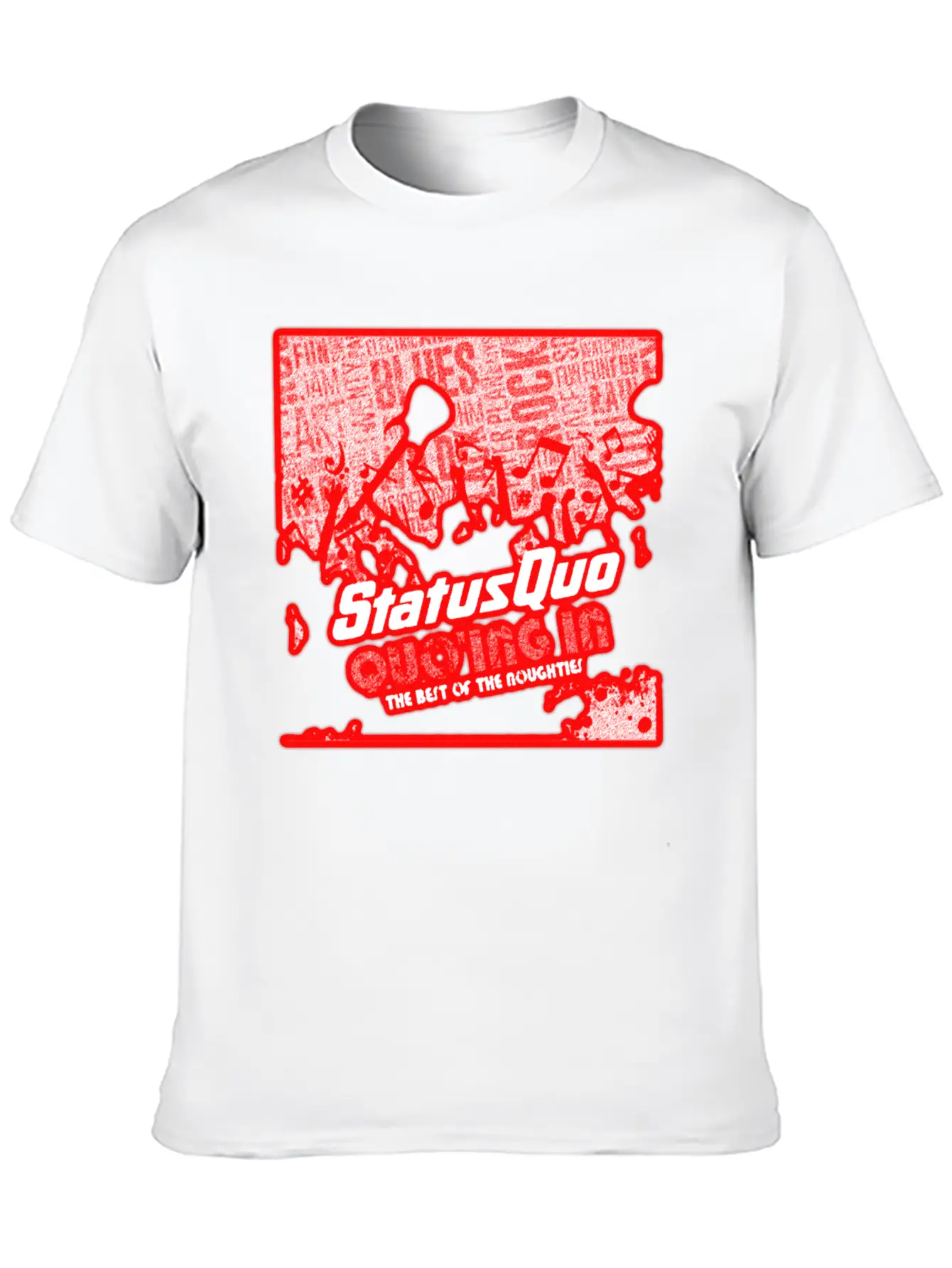 Status Quo Announce New Album Quo Ing In The Best Essential Cotton Tee For Daily Outfits ¨C Unisex Style