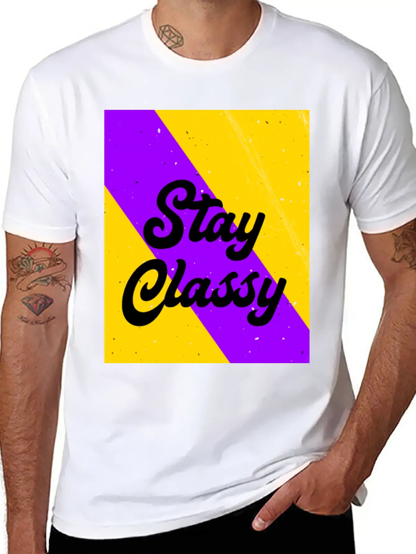 Stay Classy Soft Cotton Short Sleeve Tee ¨C Unisex Wardrobe Staple