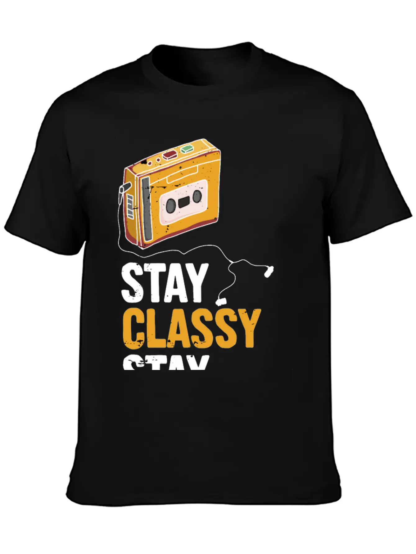 Stay Classy Stay Awesome Essential Cotton Tee For Daily Outfits ¨C Unisex Style