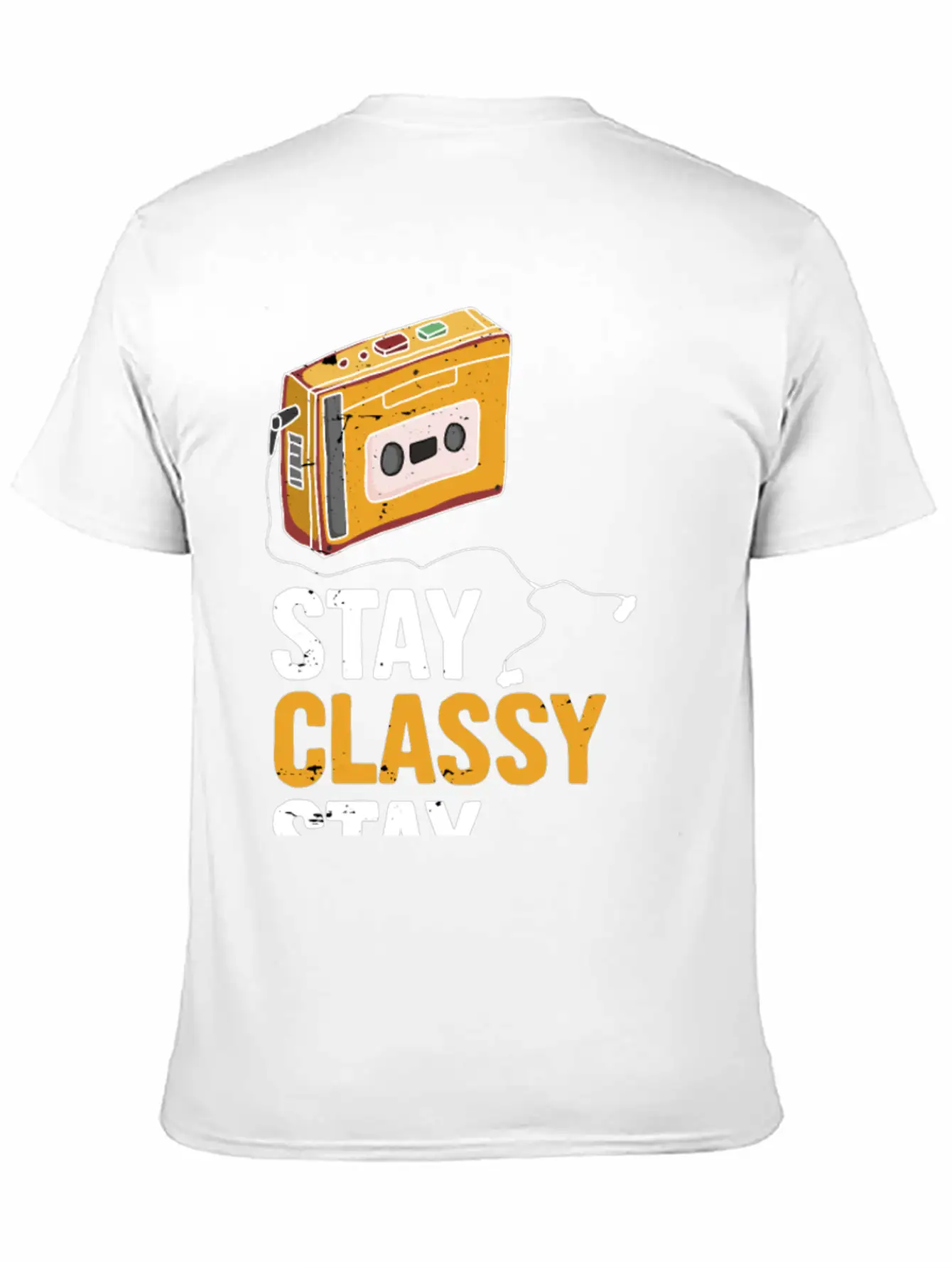 Stay Classy Stay Awesome Essential Cotton Tee For Daily Outfits ¨C Unisex Style