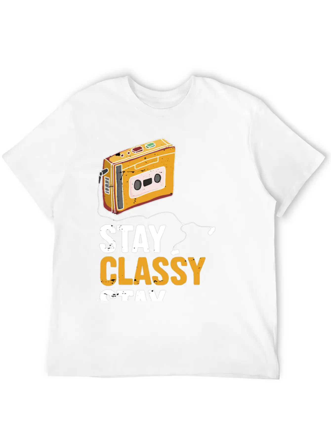 Stay Classy Stay Awesome Essential Cotton Tee For Daily Outfits ¨C Unisex Style