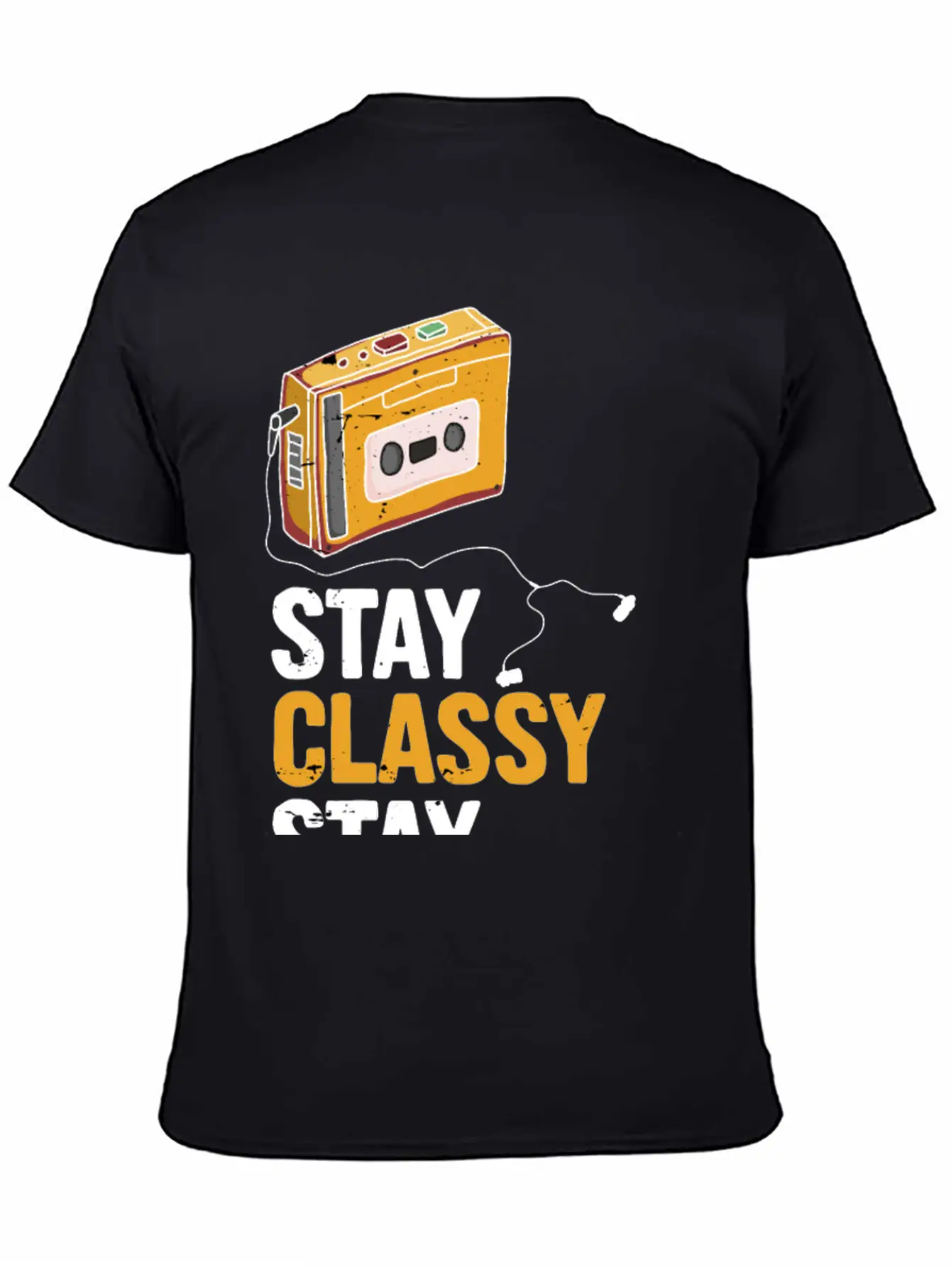 Stay Classy Stay Awesome Essential Cotton Tee For Daily Outfits ¨C Unisex Style