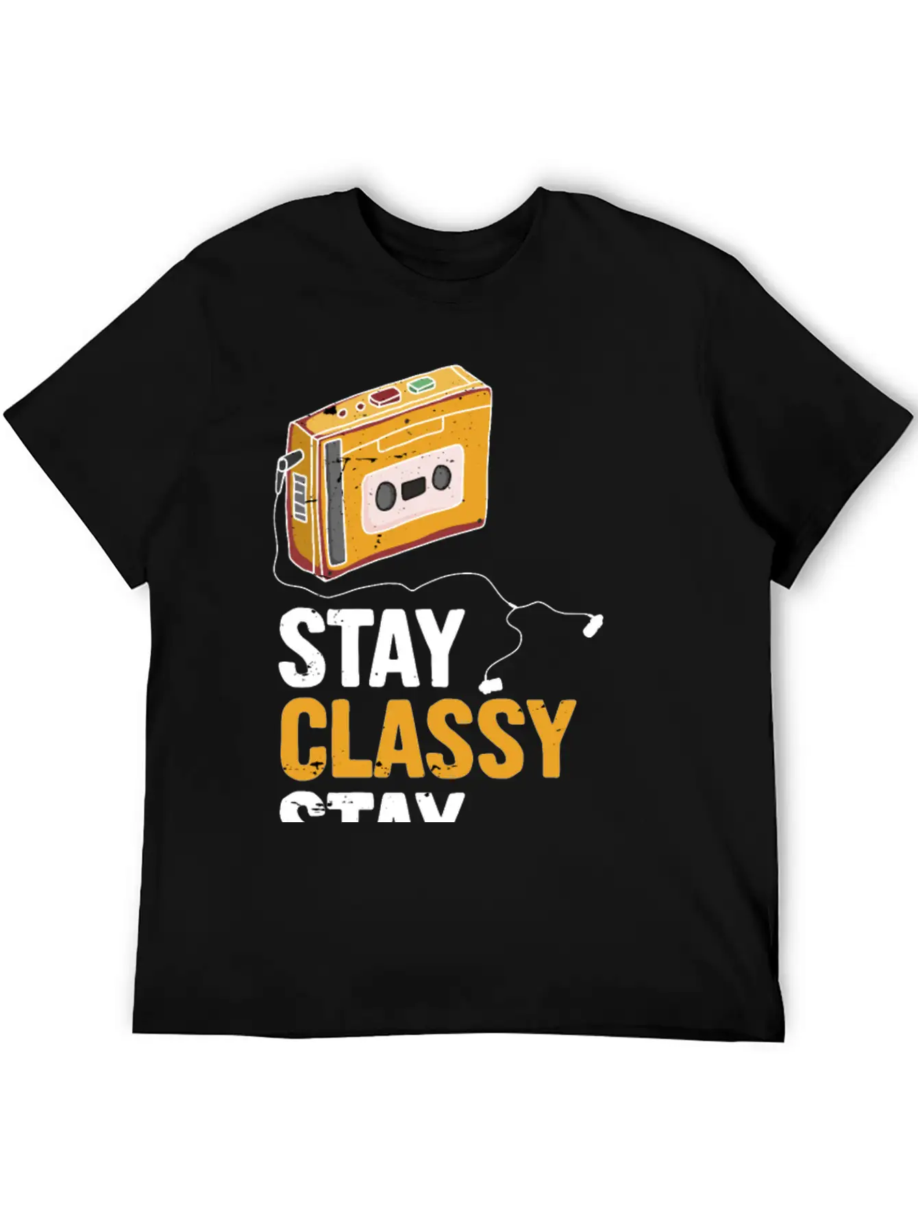 Stay Classy Stay Awesome Essential Cotton Tee For Daily Outfits ¨C Unisex Style