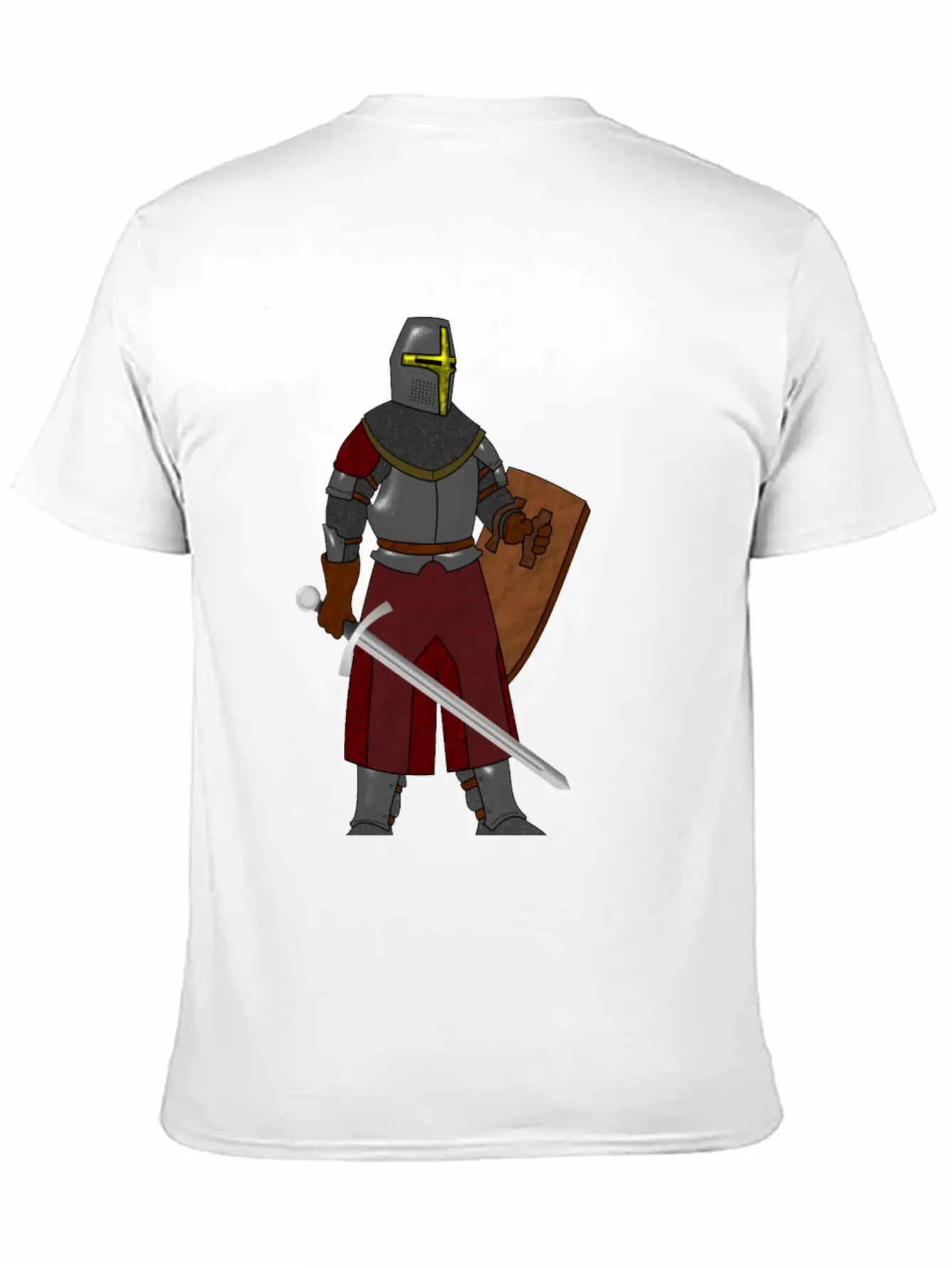 Steel Plate Armor Basic Graphic T-Shirt ¨C Daily Comfort In Soft Cotton