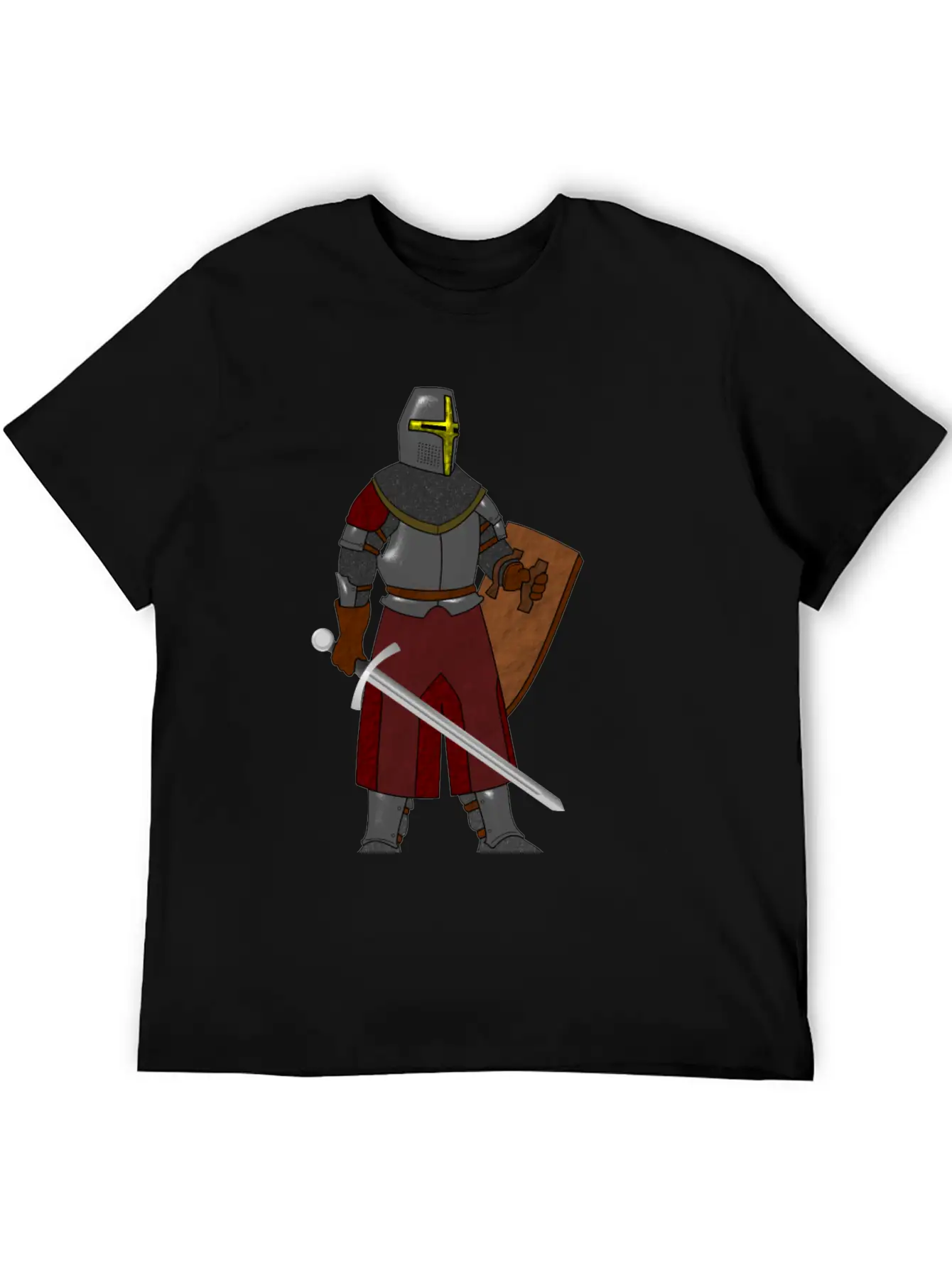 Steel Plate Armor Basic Graphic T-Shirt ¨C Daily Comfort In Soft Cotton